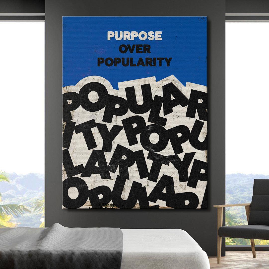 Purpose Over Popularity - IKONICK - IKONICK Original
