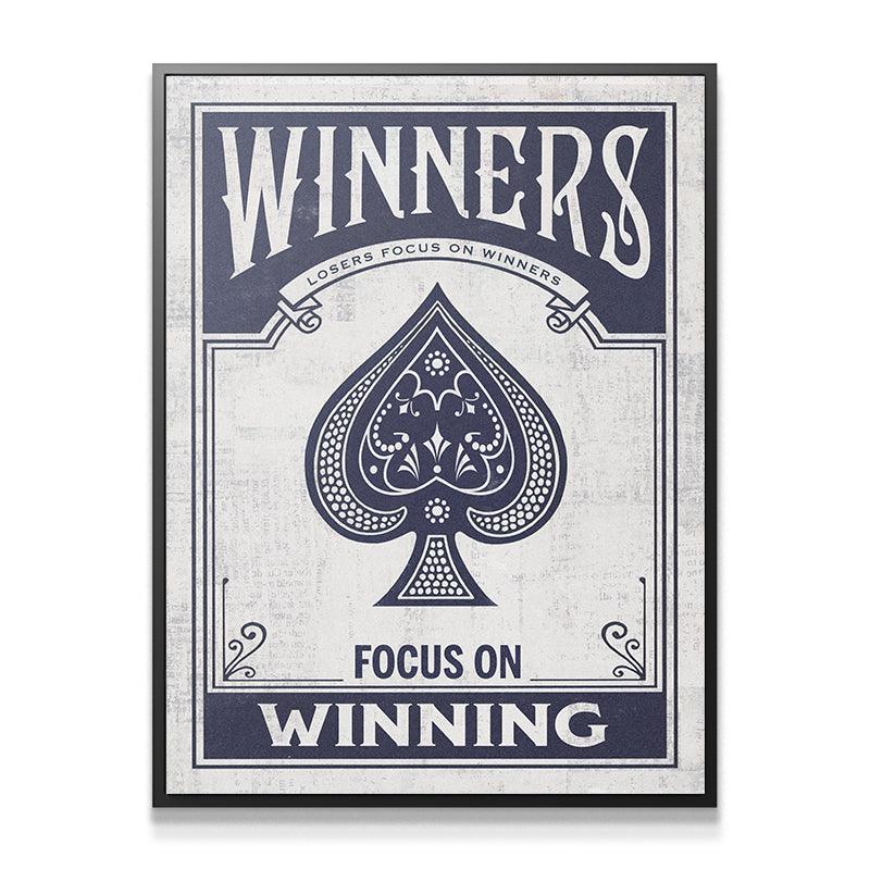 Winners Focus on Winning - IKONICK - IKONICK Original