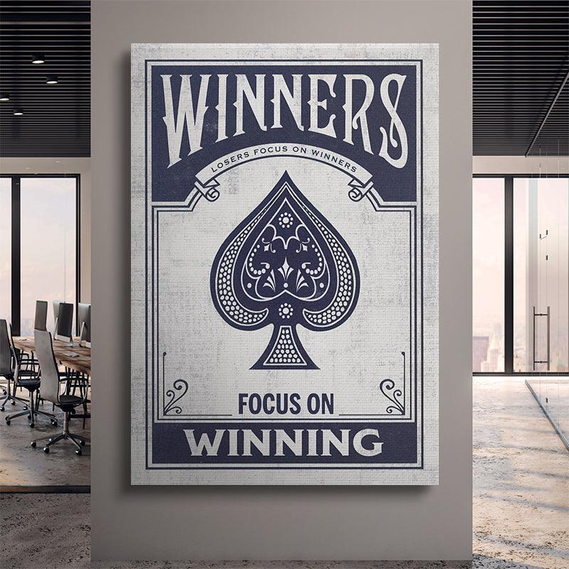 Winners Focus on Winning - IKONICK - IKONICK Original