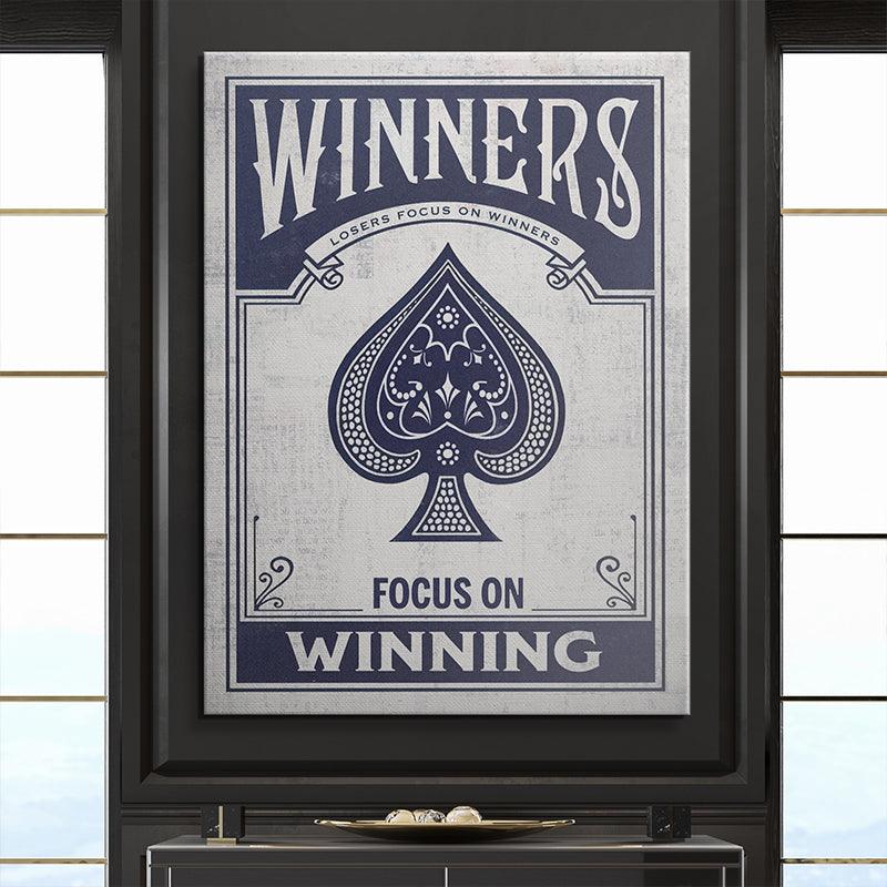 Winners Focus on Winning - IKONICK - IKONICK Original