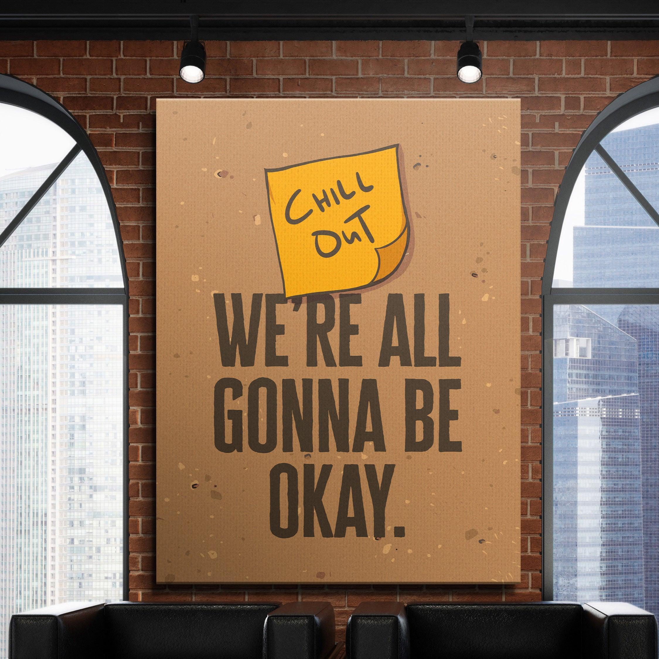 Chill Out (Sticky Note) - IKONICK - Okay Bears