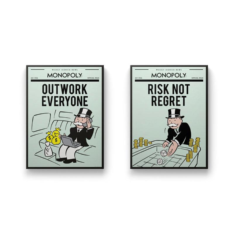 Monopoly Front Page Set - IKONICK - Monopoly