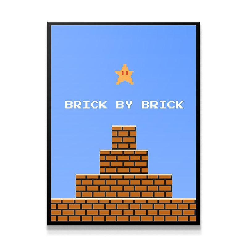 8bit Brick By Brick - IKONICK - IKONICK Original