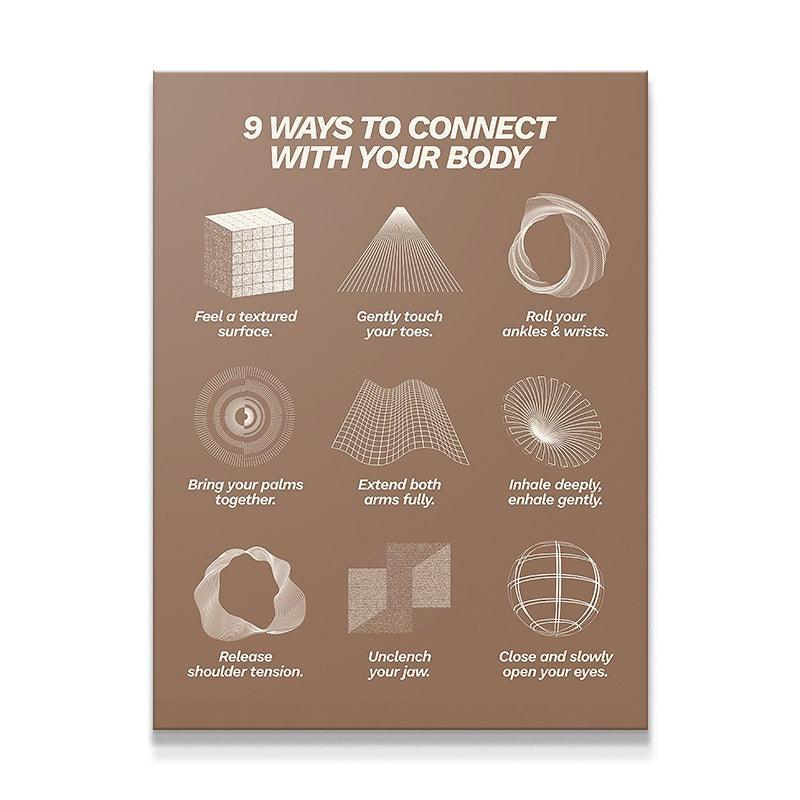9 Ways To Connect With Your Body - IKONICK - Still Life
