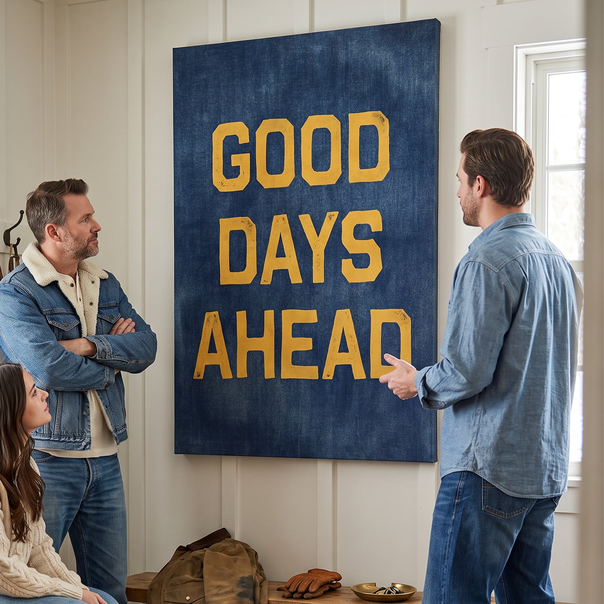 Good Days Ahead - Denim