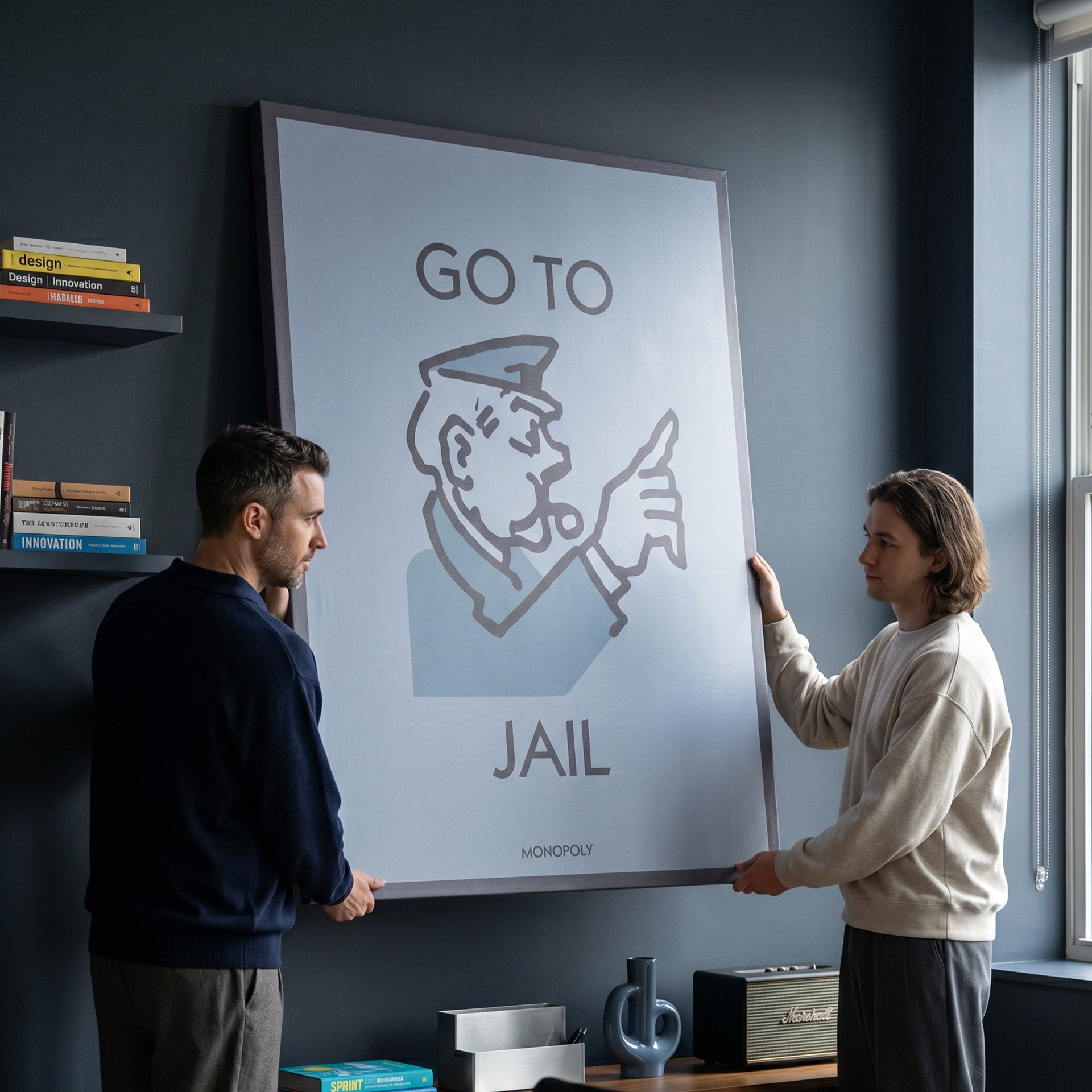 Monopoly - Go To Jail - Pastel