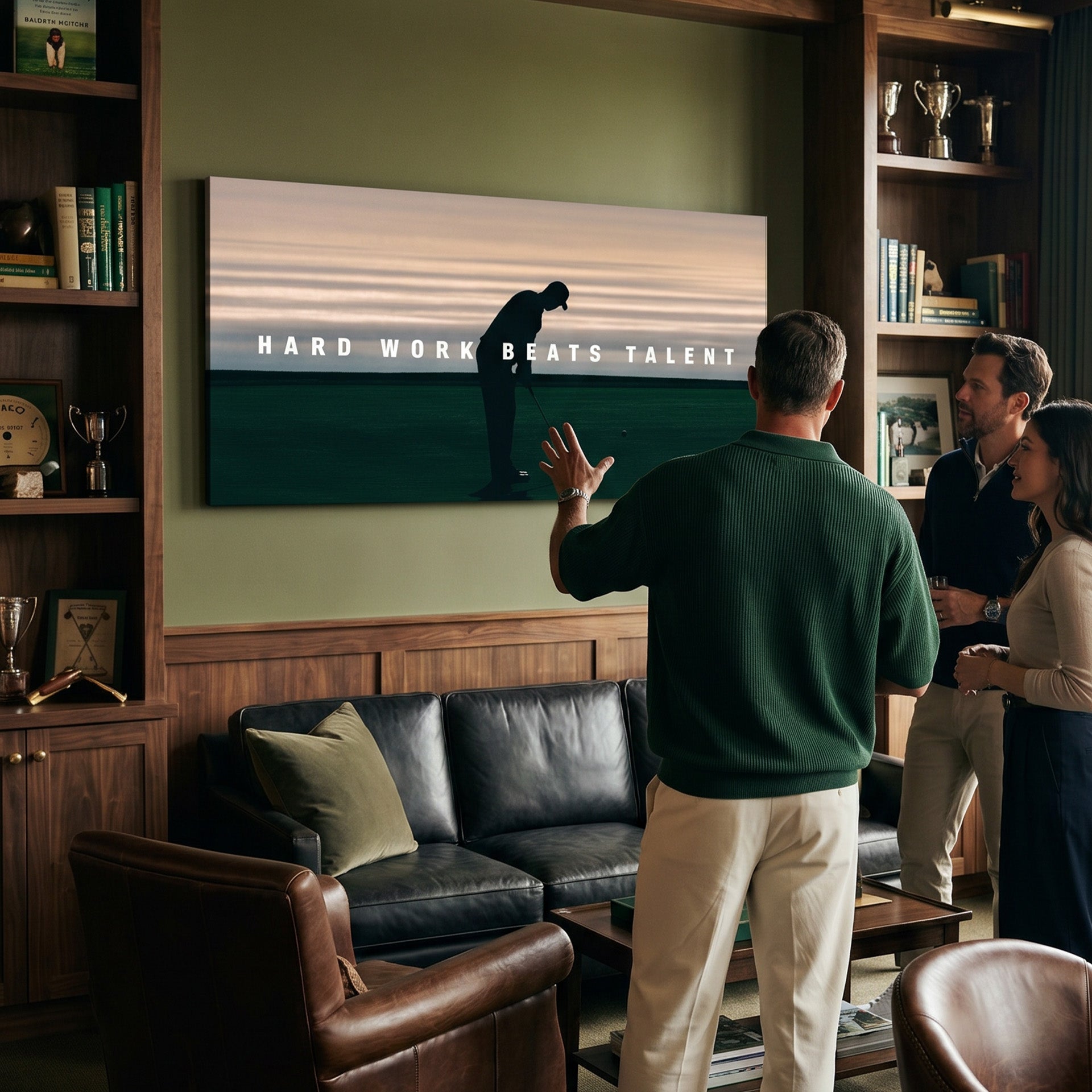 Tiger Woods - Hard Work Beats Talent