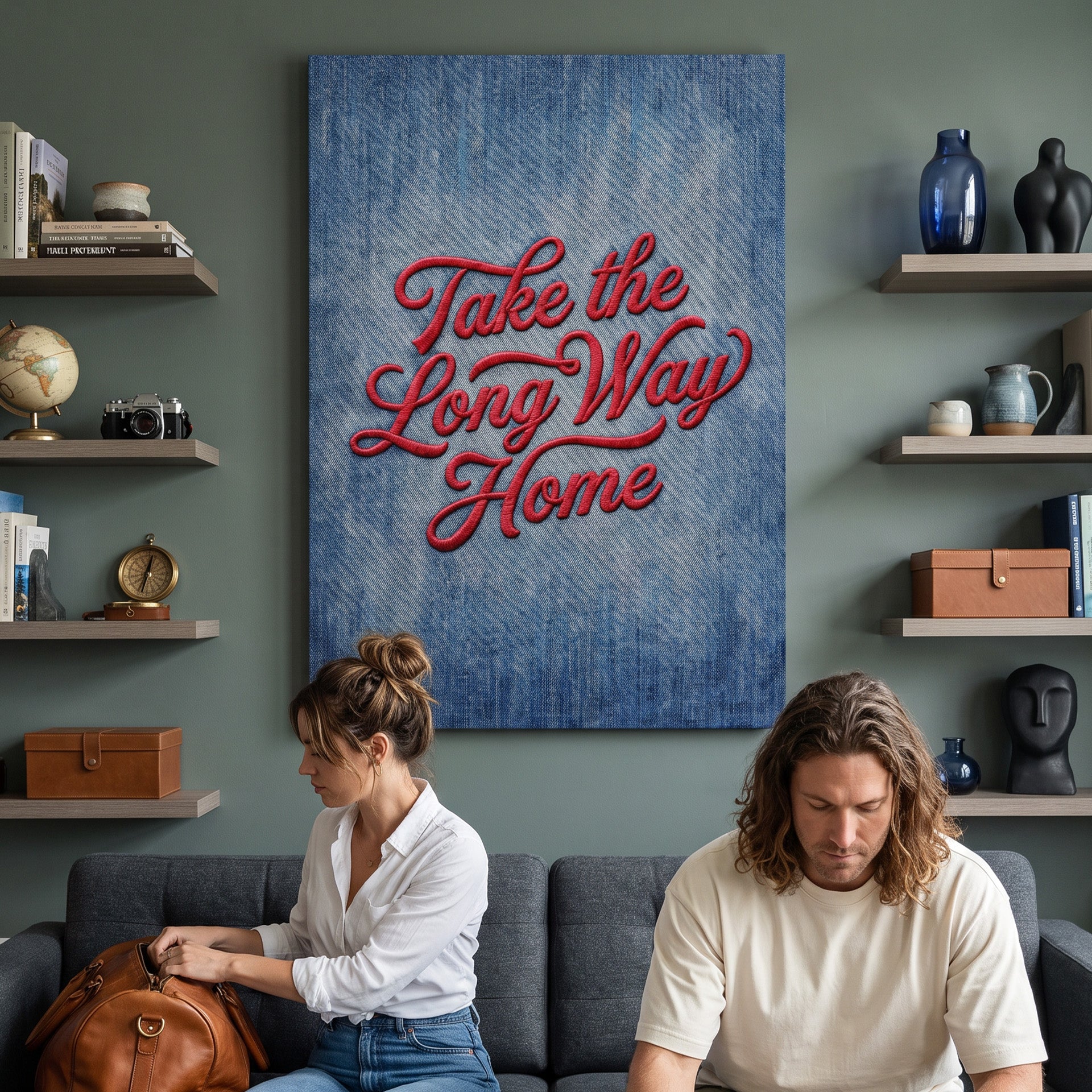 Take the Long Way Home Denim