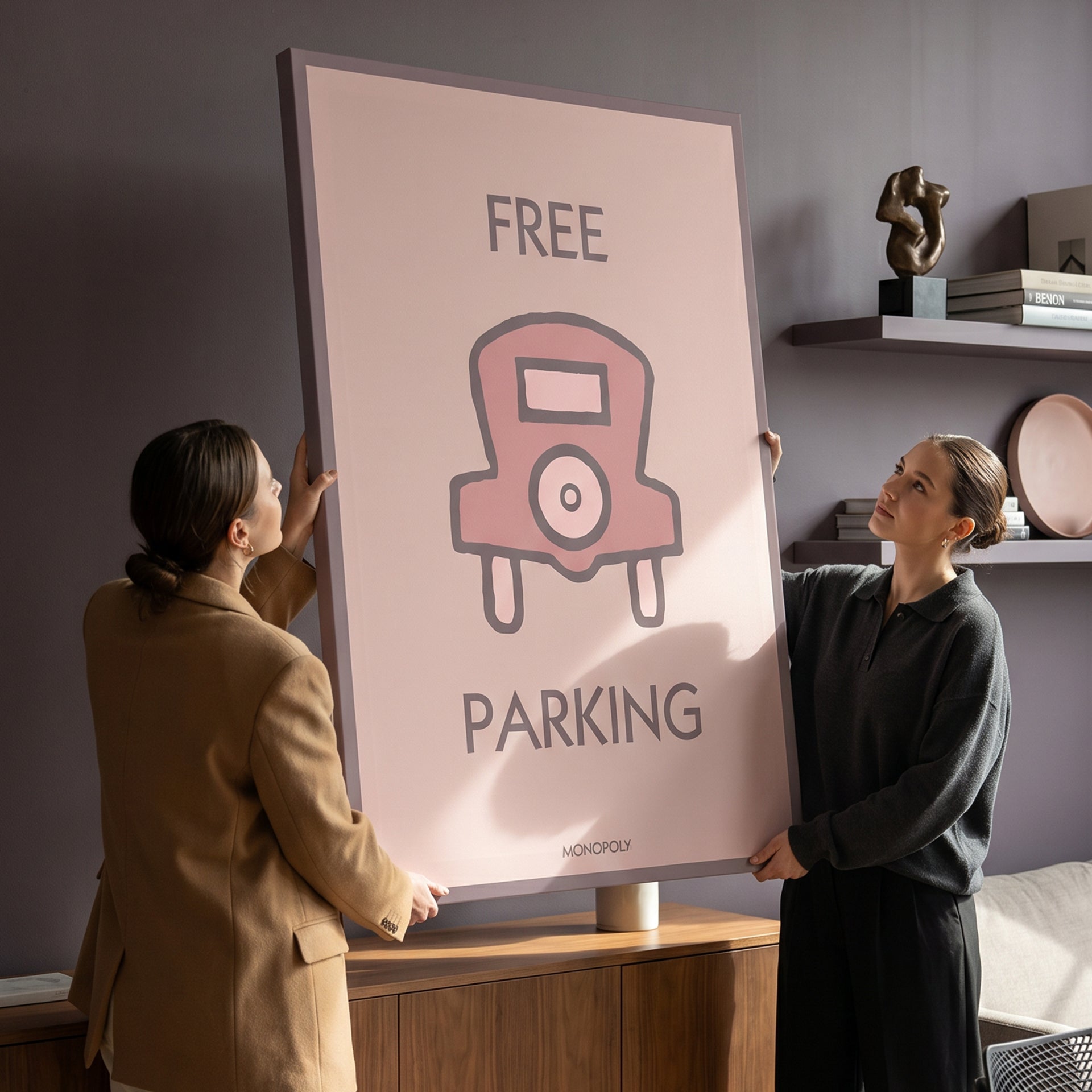Monopoly - Free Parking - Pastel