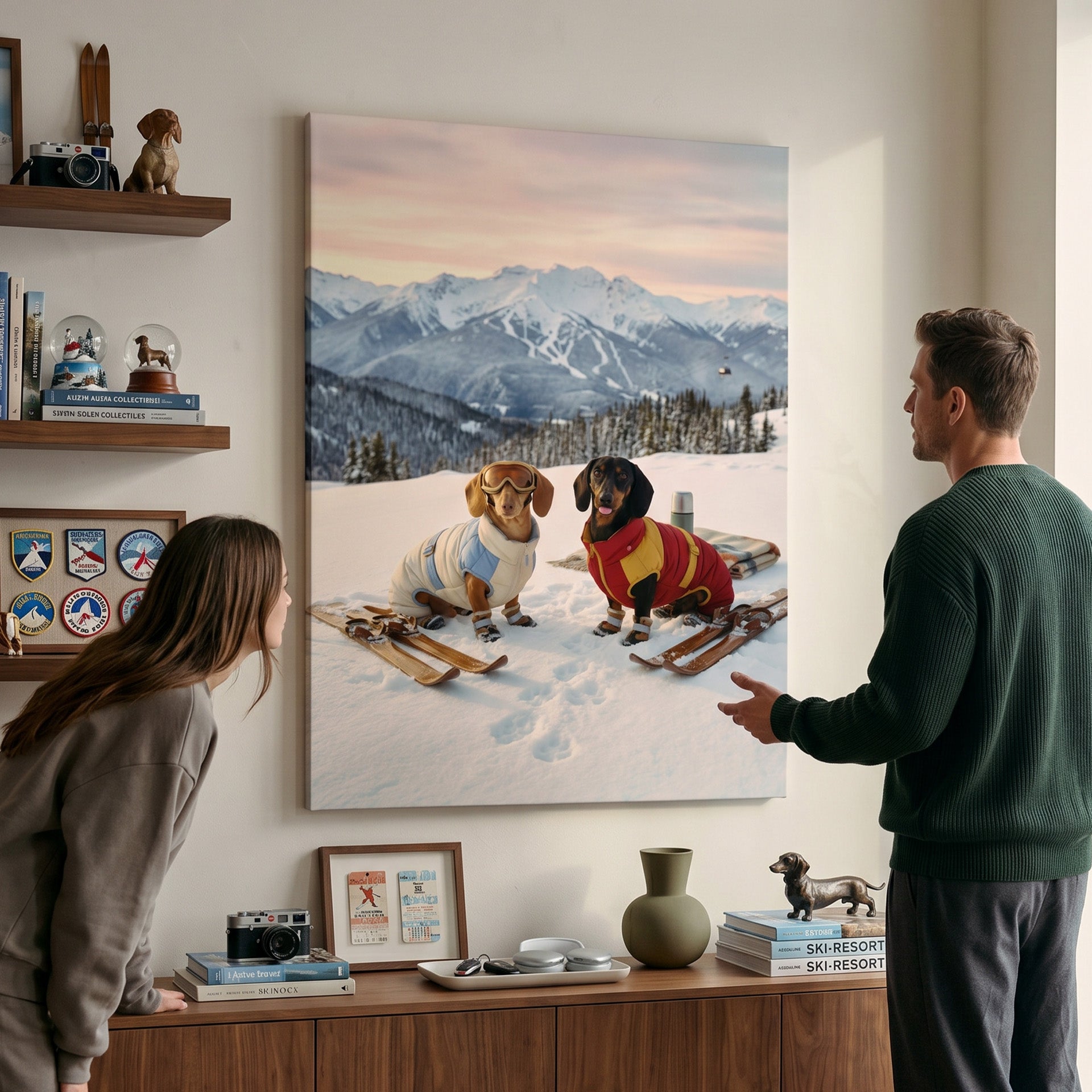 Dachshund Ski