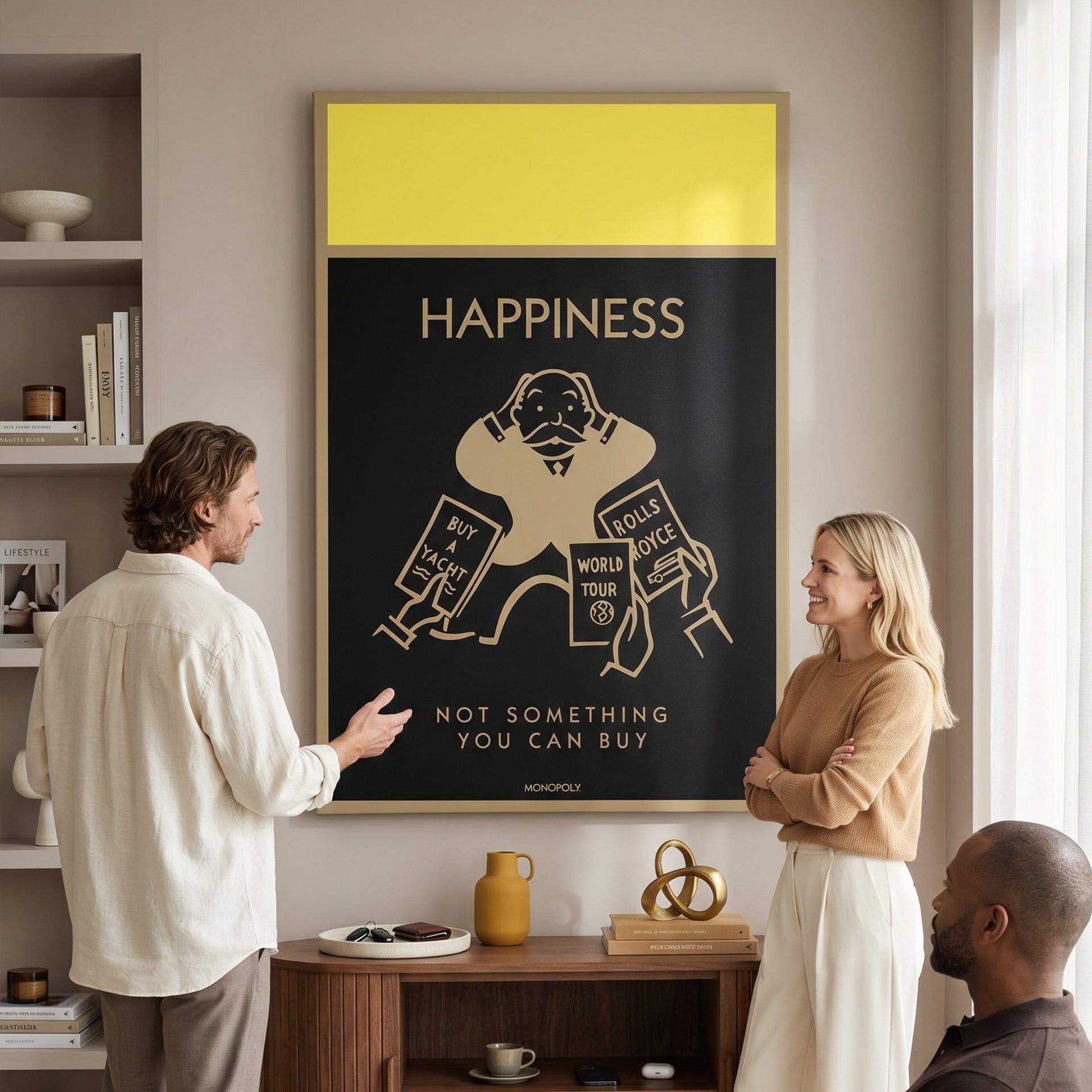 Monopoly - Happiness - Gold
