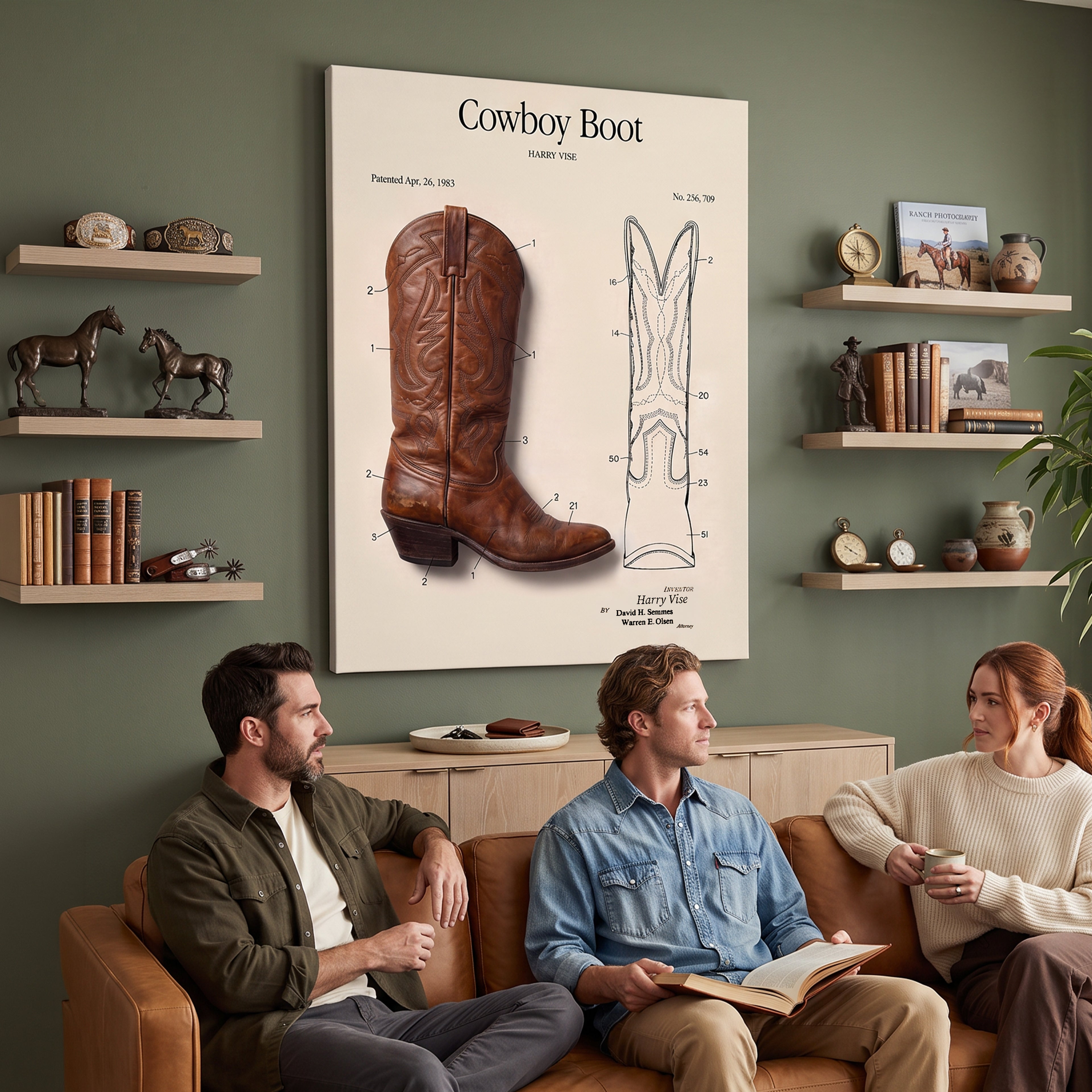 Cowboy Boot Patent