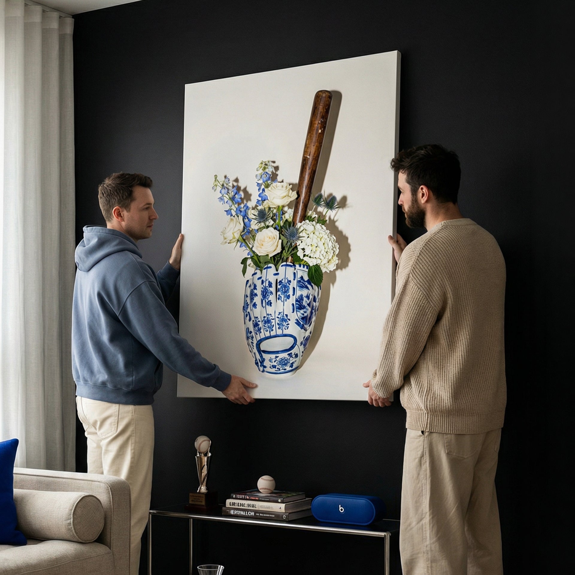 Baseball Vase