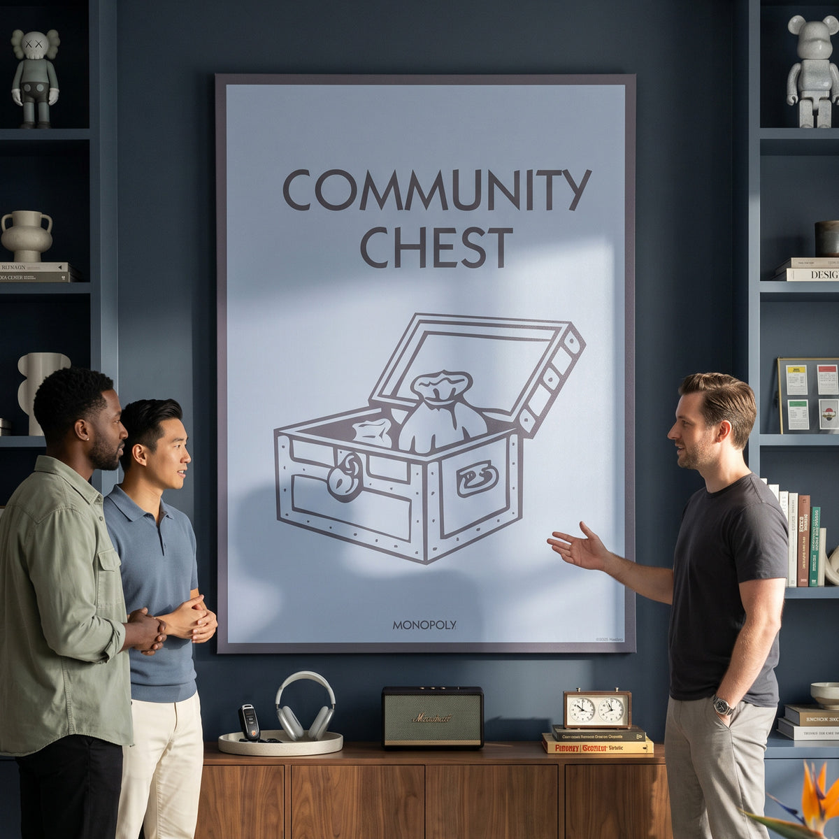 Monopoly - Community Chest - Pastel