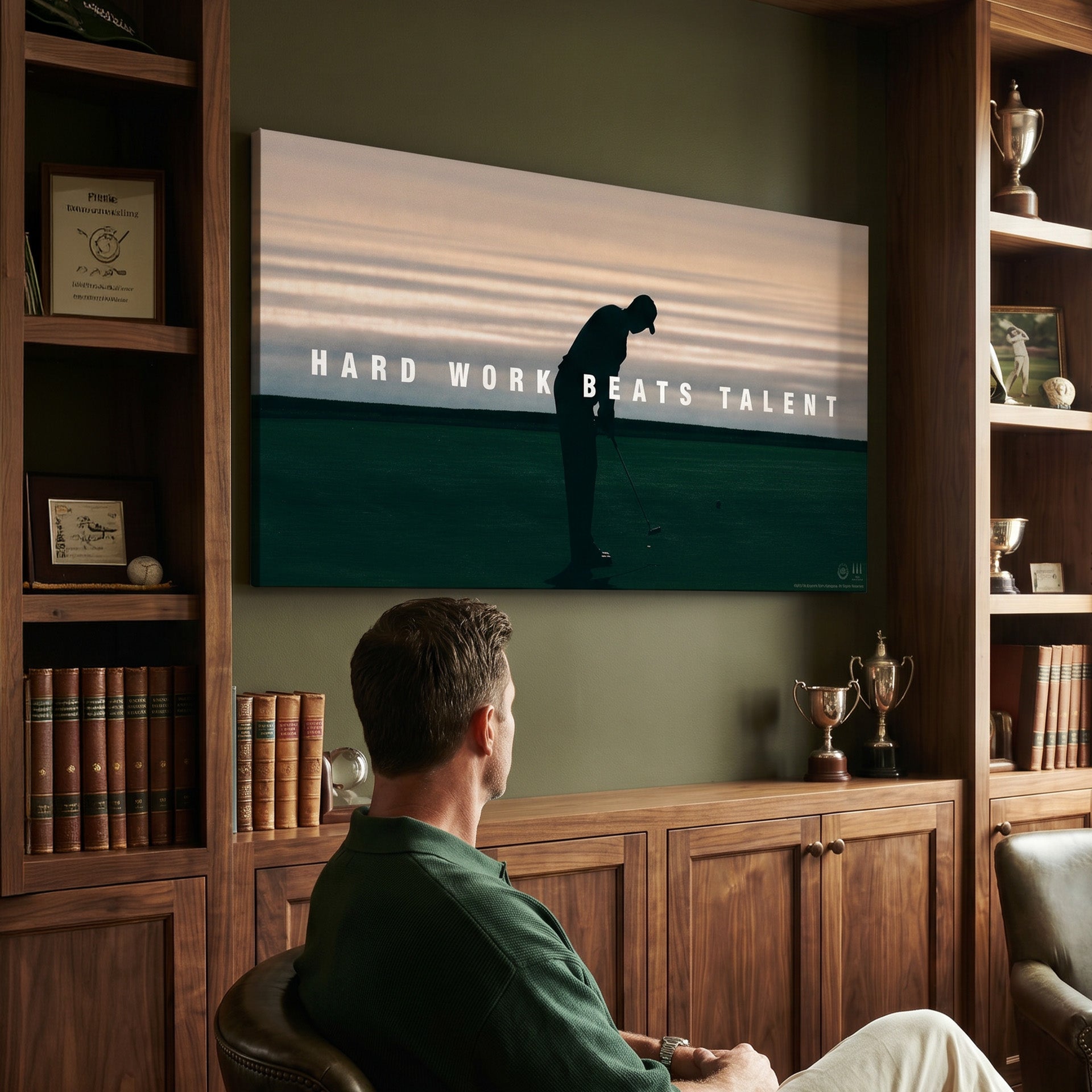 Tiger Woods - Hard Work Beats Talent