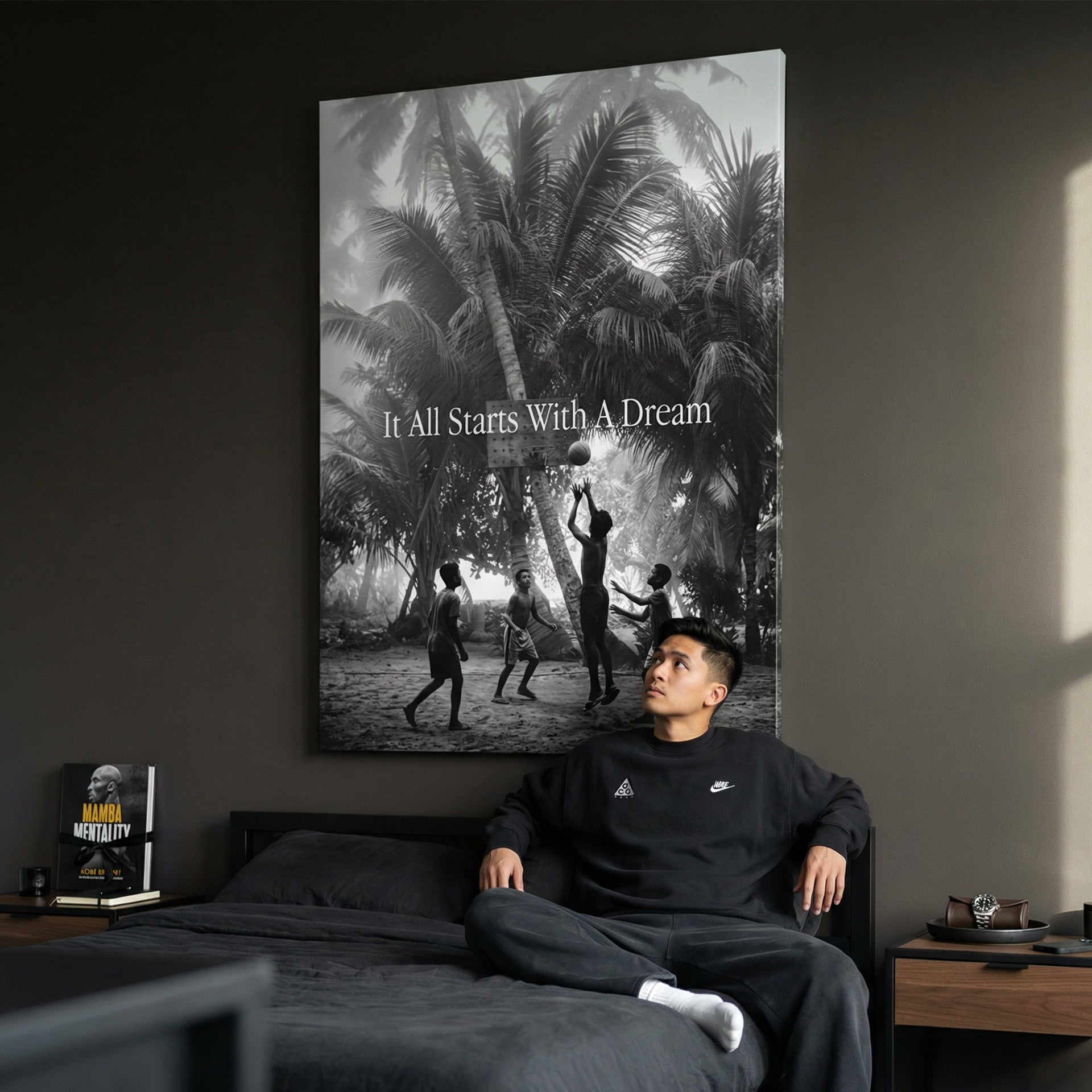 It All Start Out With A Dream And A Hoop