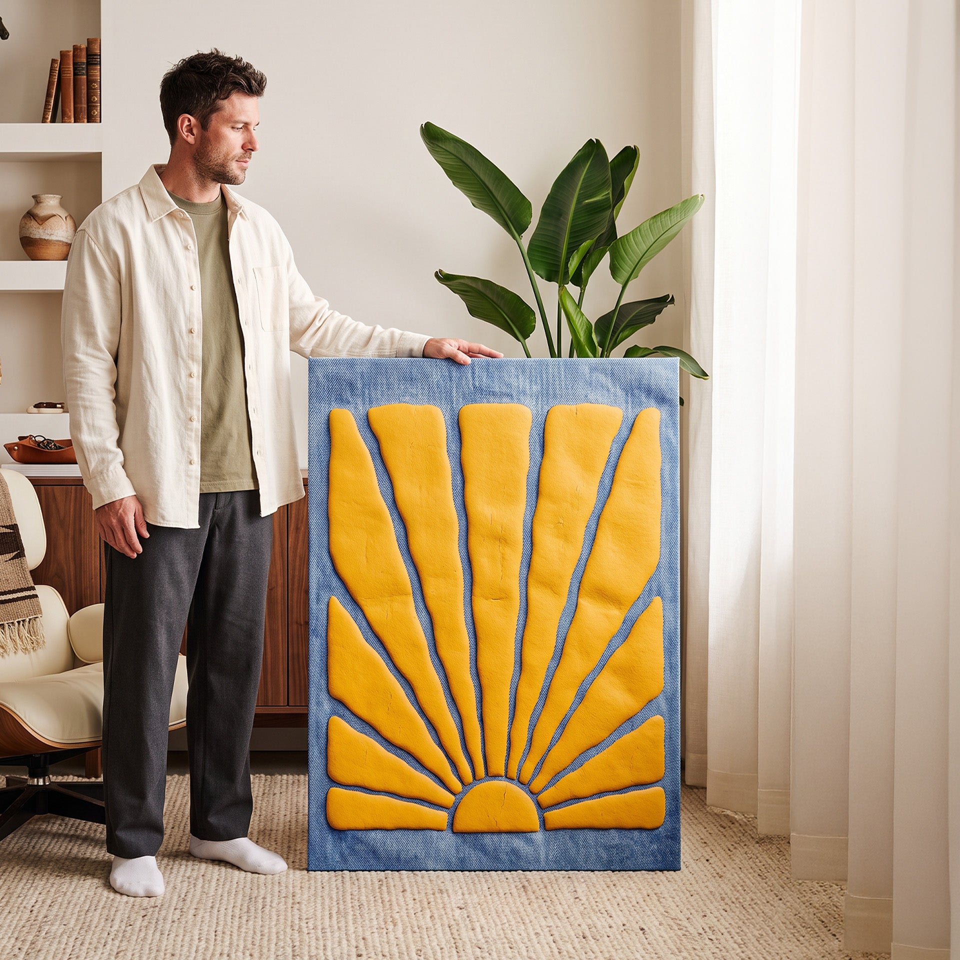 Sun Puff Denim