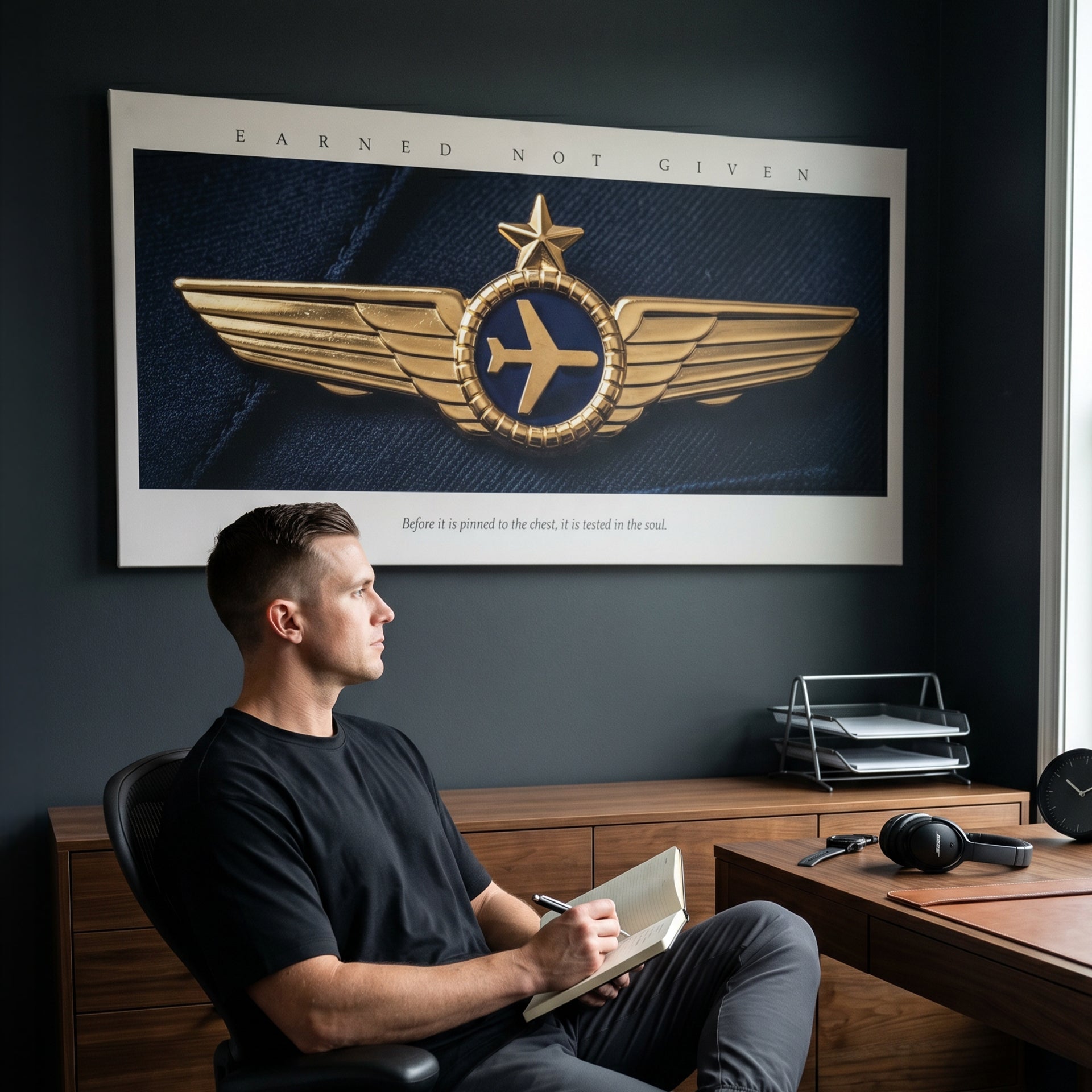 Earned Not Given - Pilot Wings