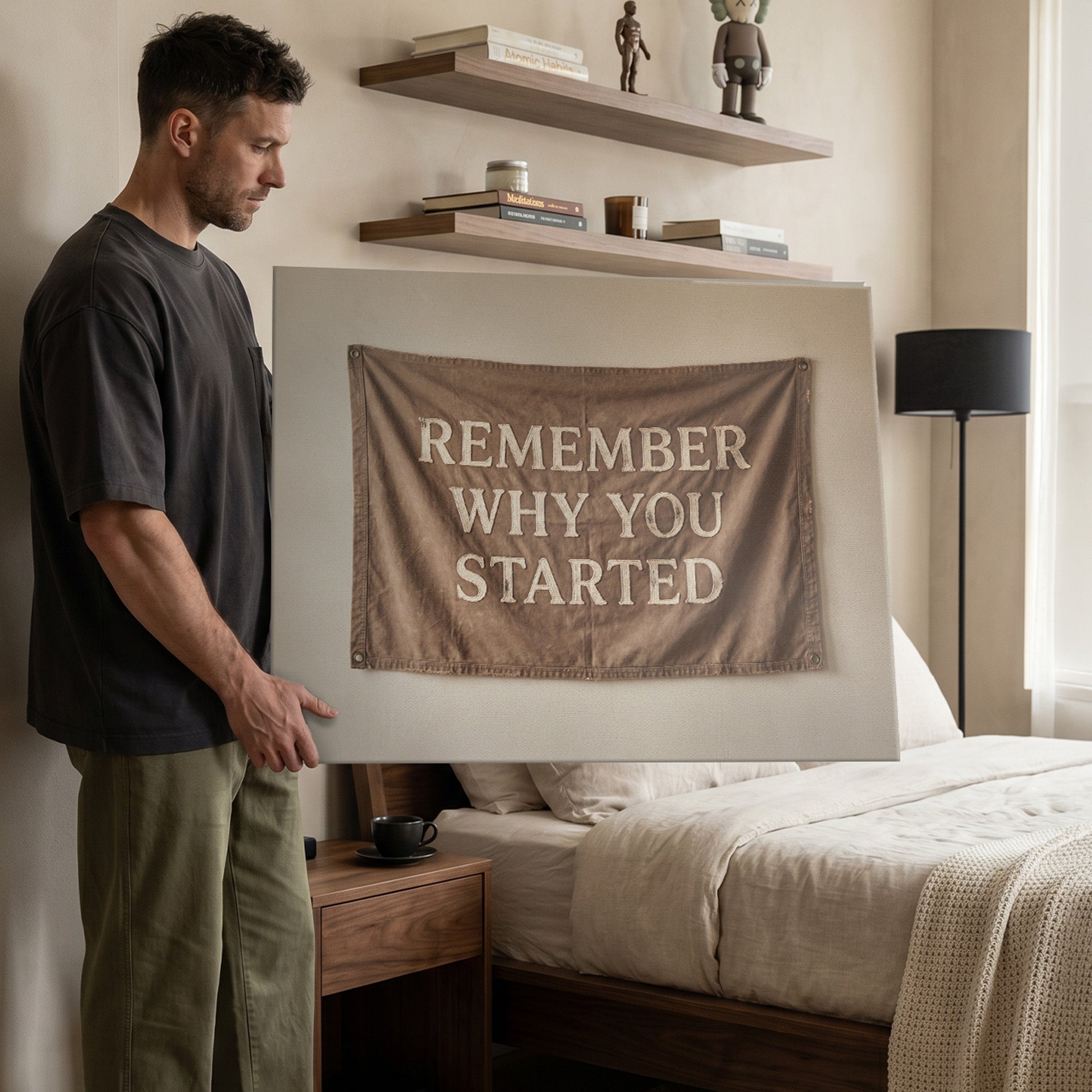 Remember Why You Started - Flag