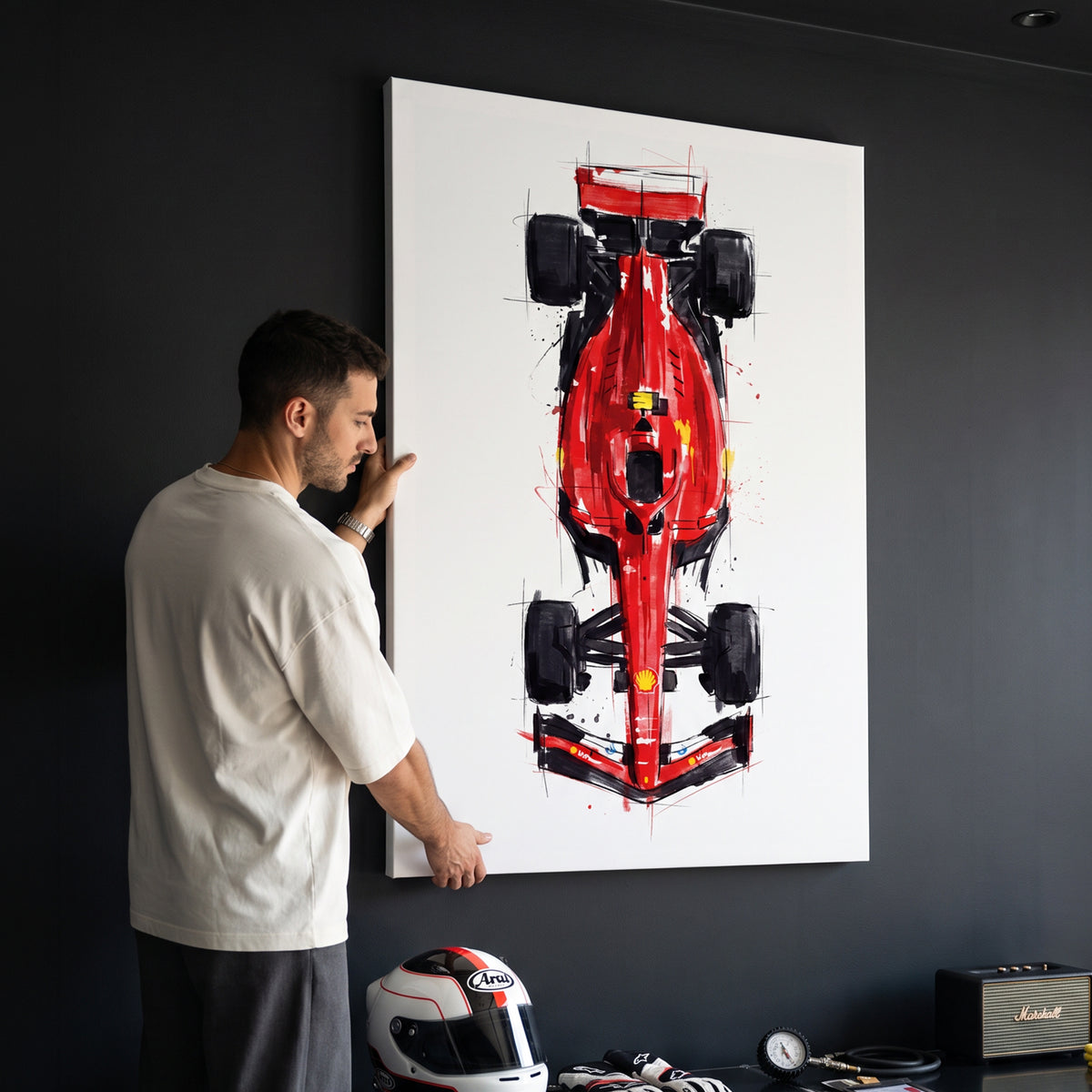 Ferrari Watercolor