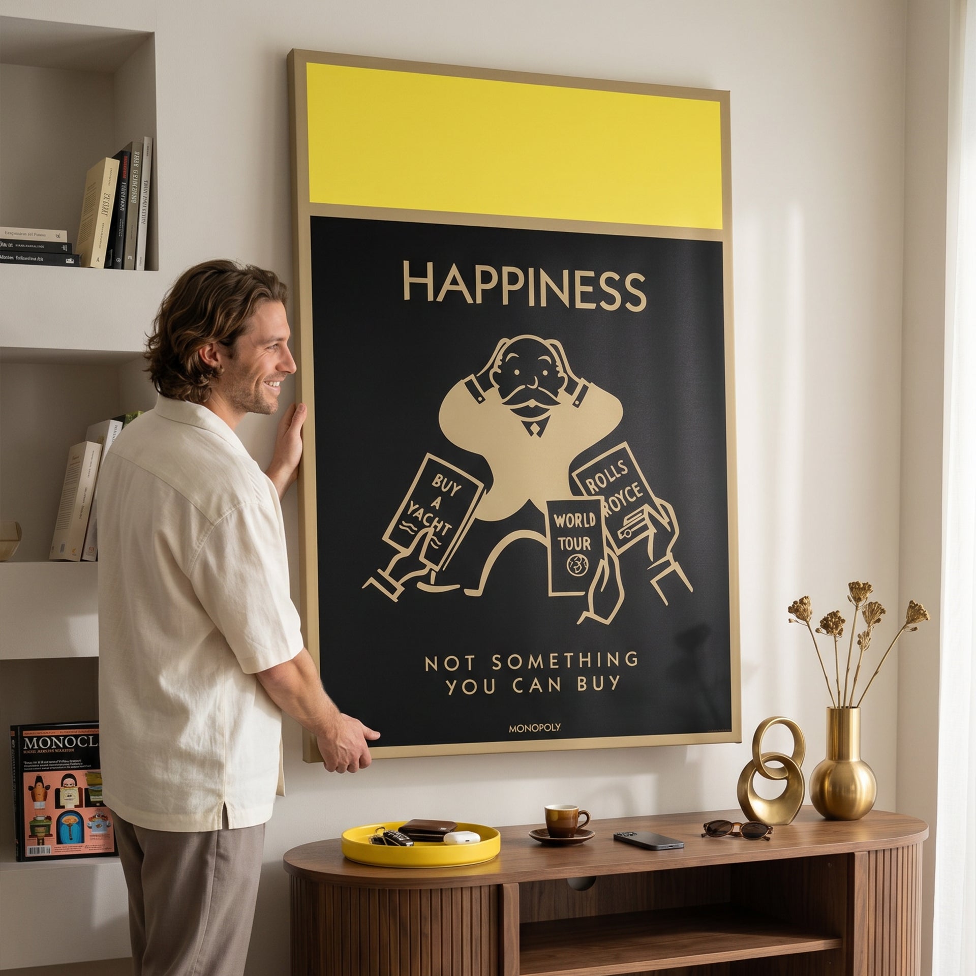 Monopoly - Happiness - Gold