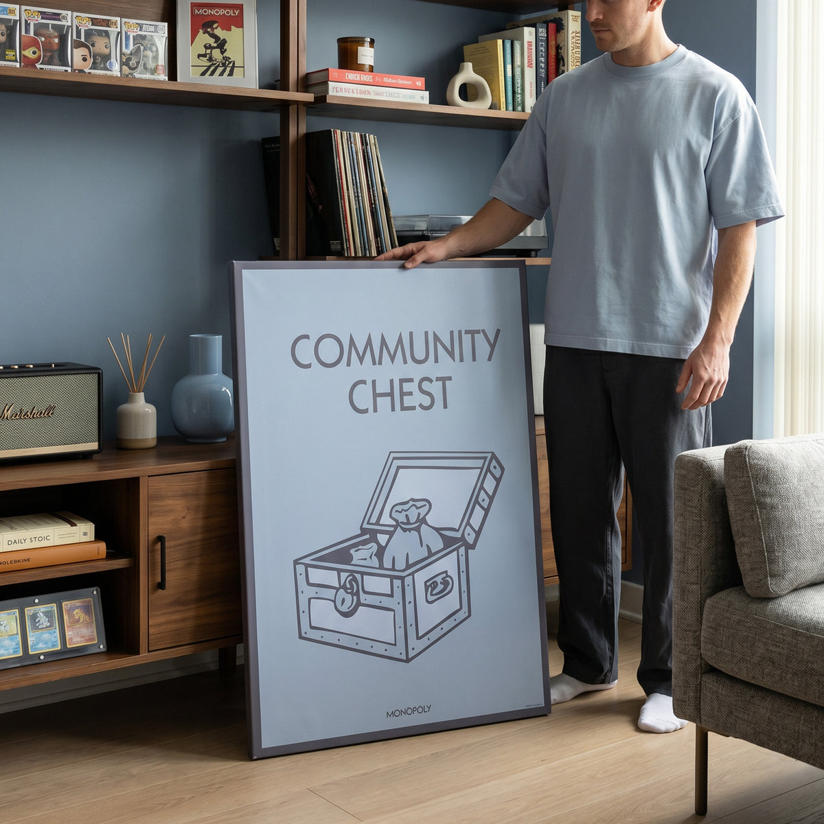 Monopoly - Community Chest - Pastel