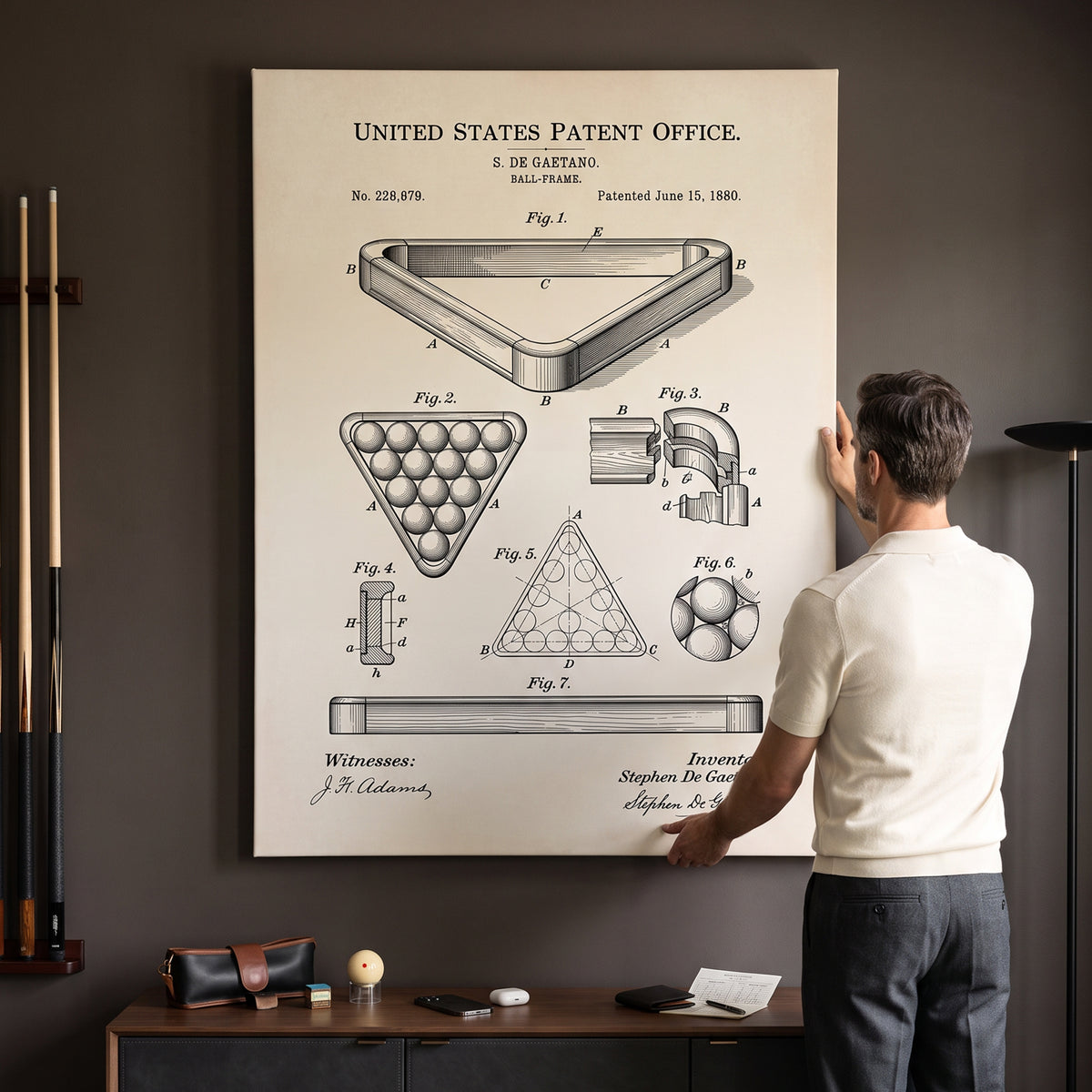 Pool Rack Patent