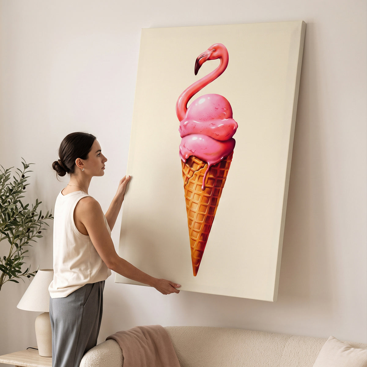 Flamingo Ice Cream