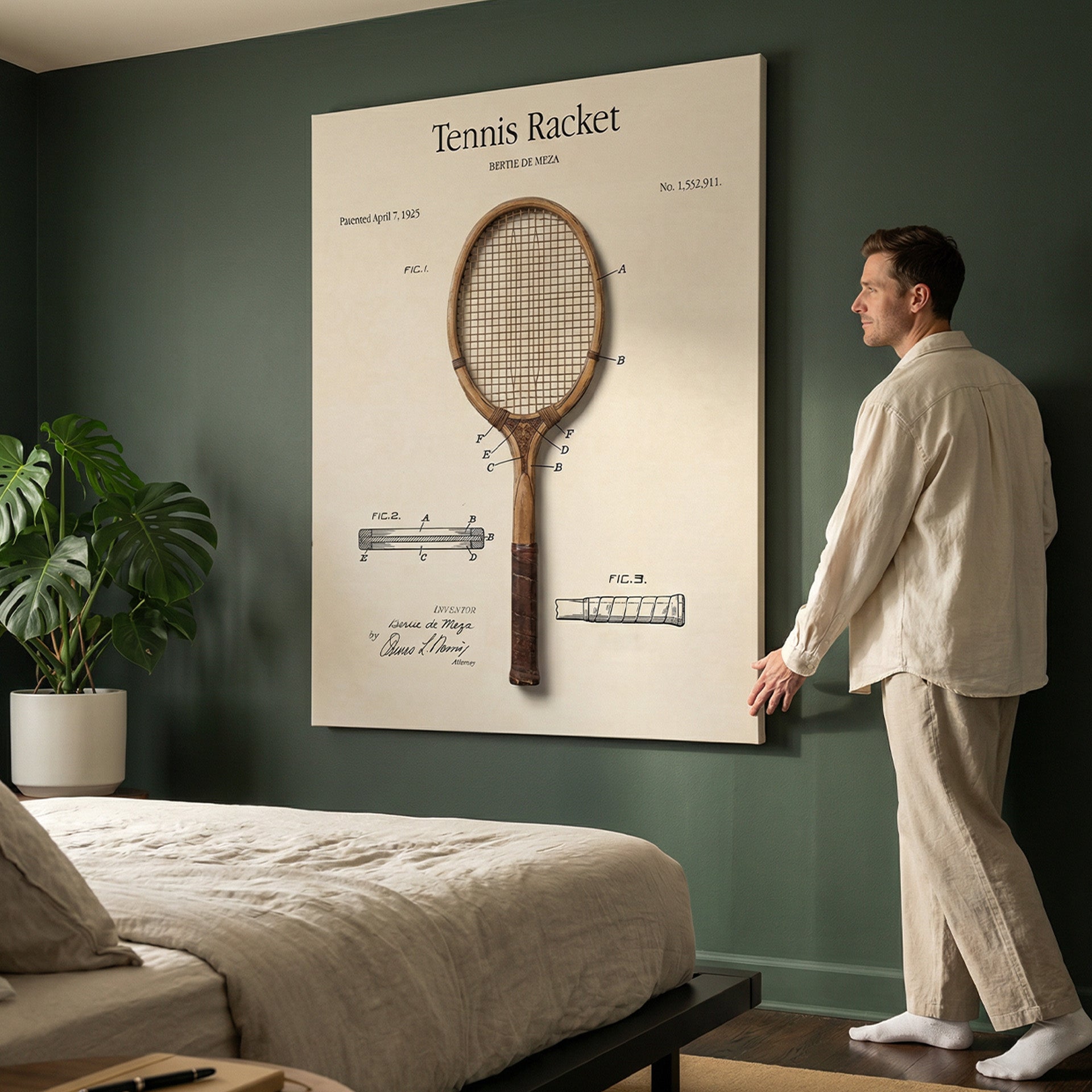 Tennis Racket Patent