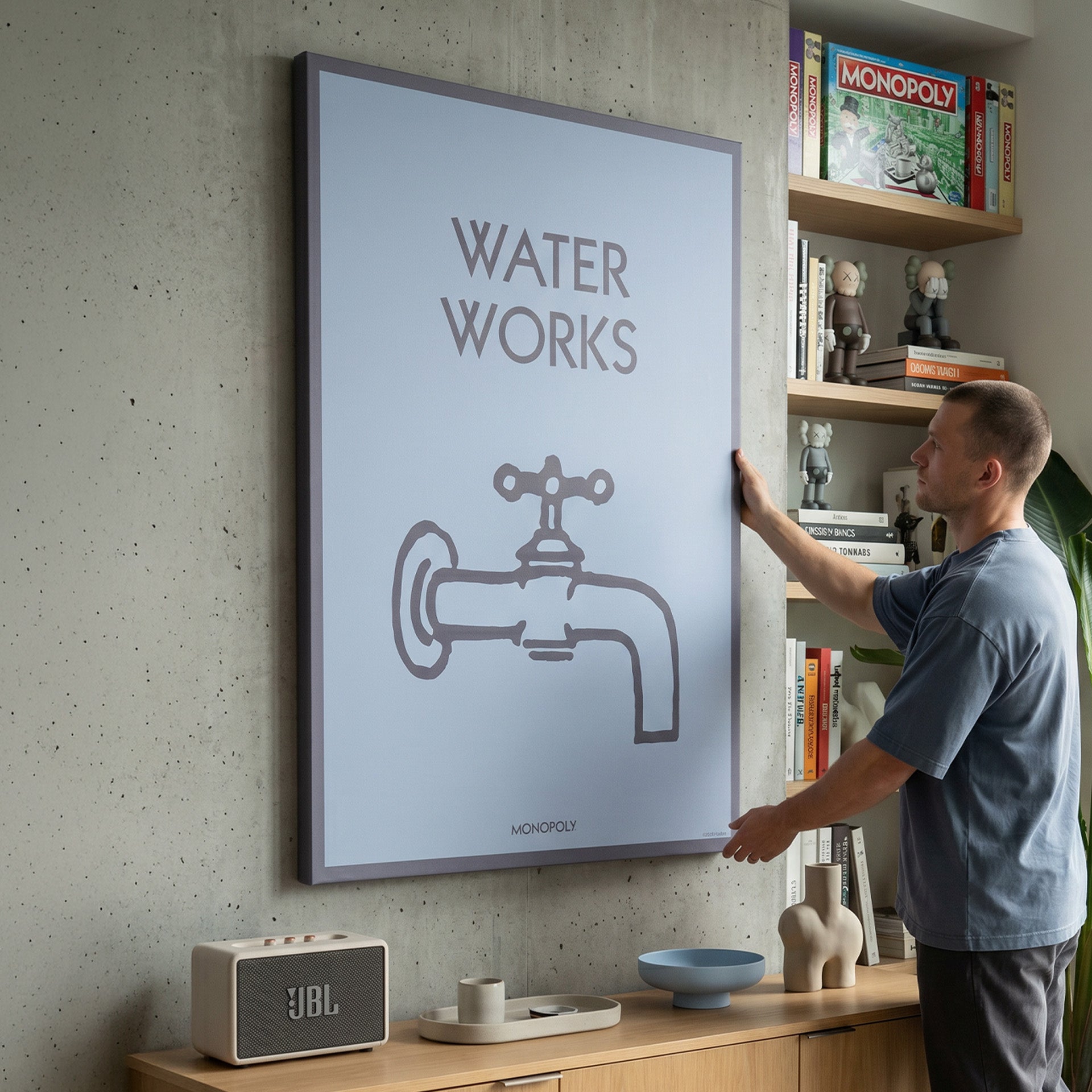 Monopoly - Water Works - Pastel