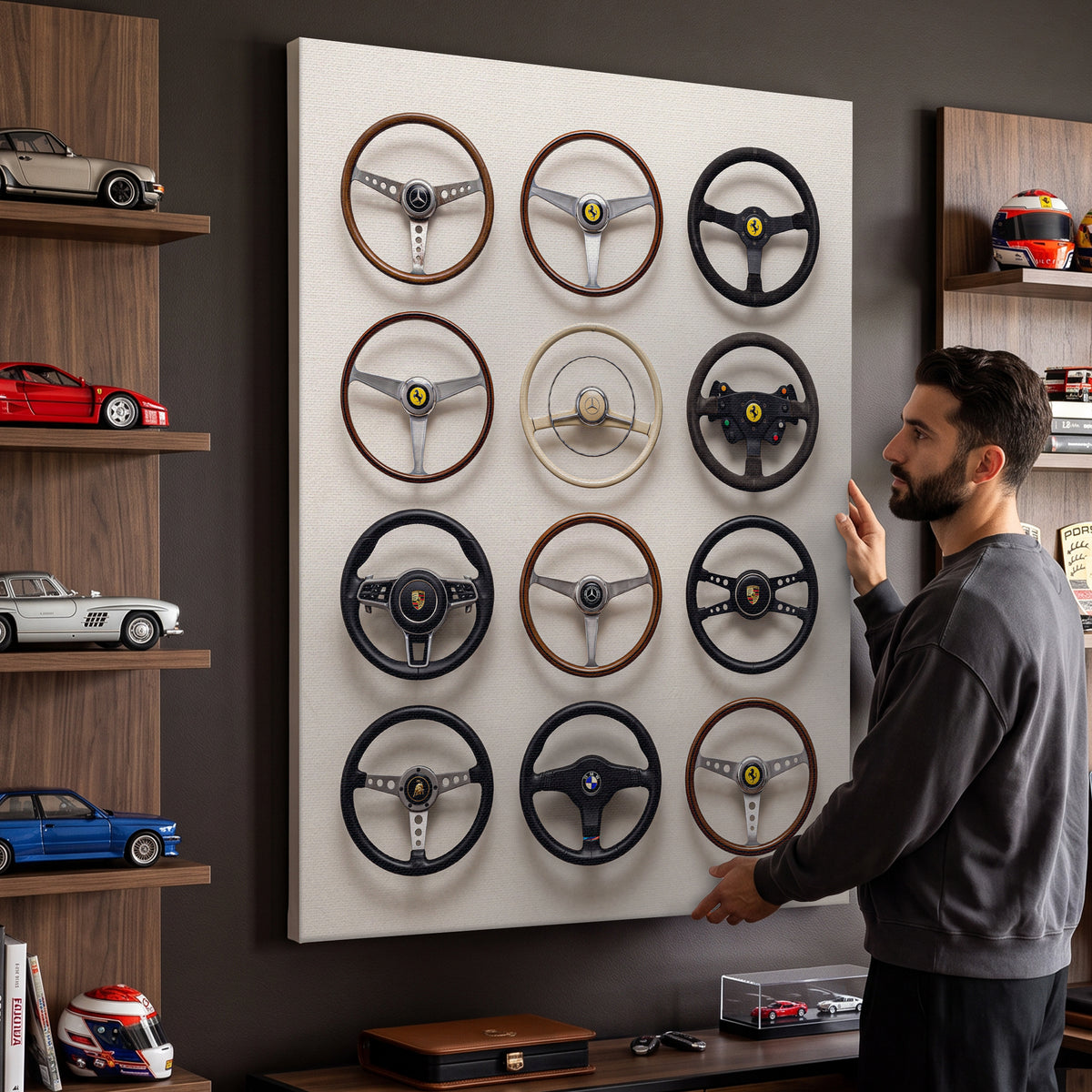 Steering Wheel Wall
