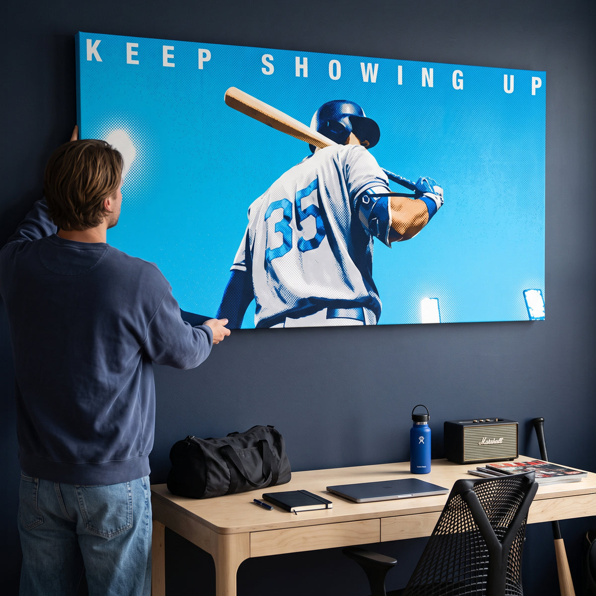 Keep Showing Up - Baseball