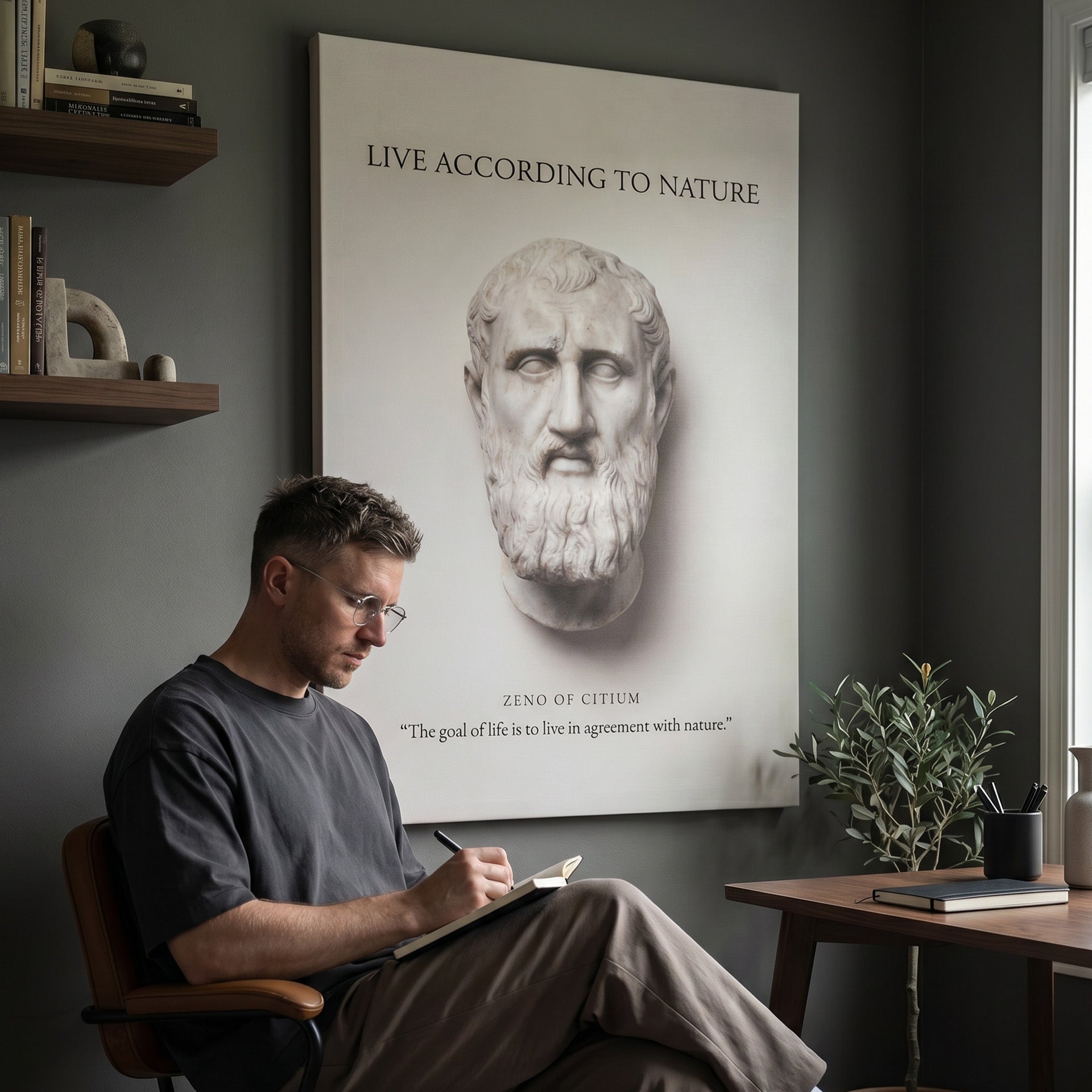 Zeno Of Citium - Live According To Nature
