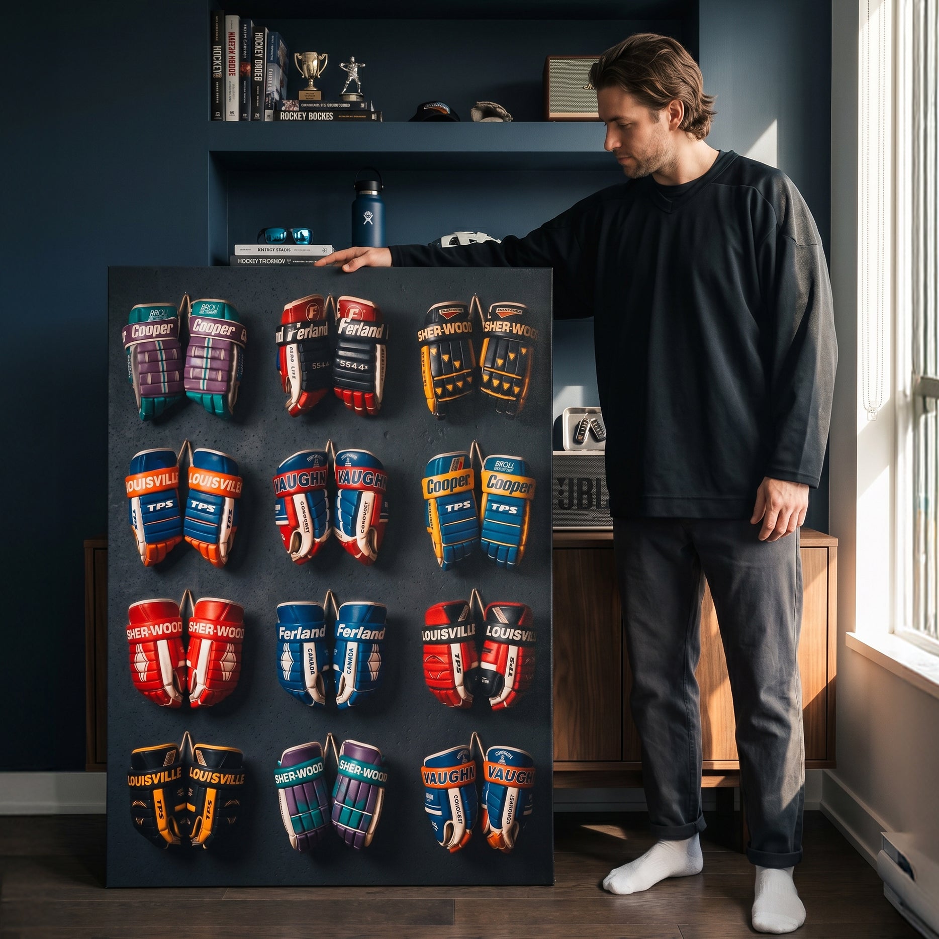 Glove Wall - Hockey