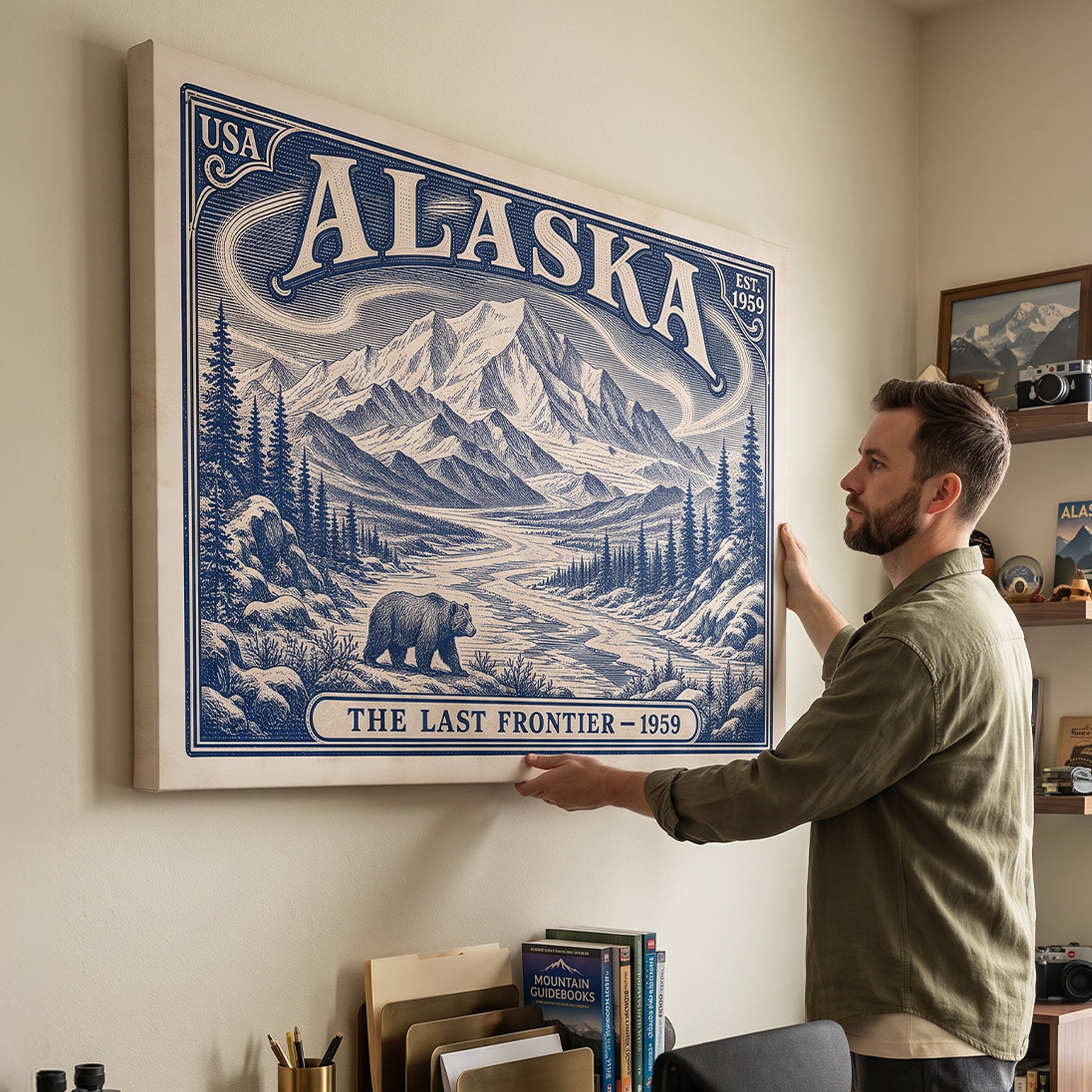 Alaska Postage Stamp