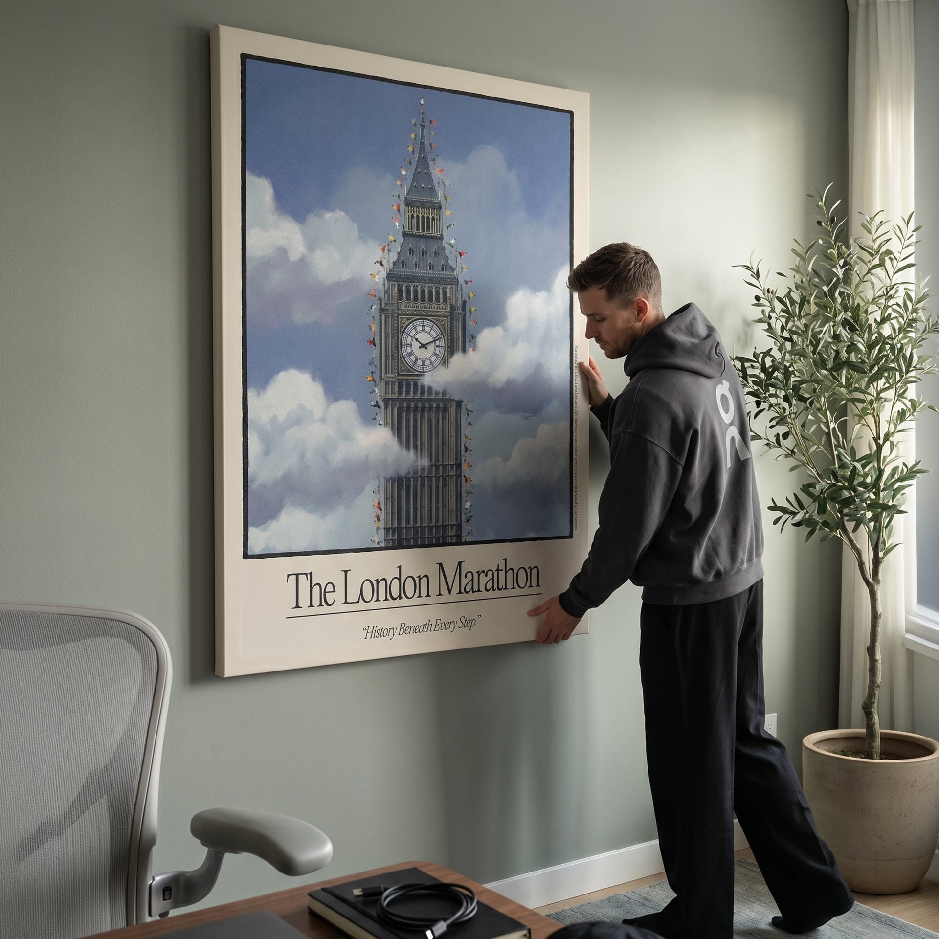 London Marathon - Vintage Poster