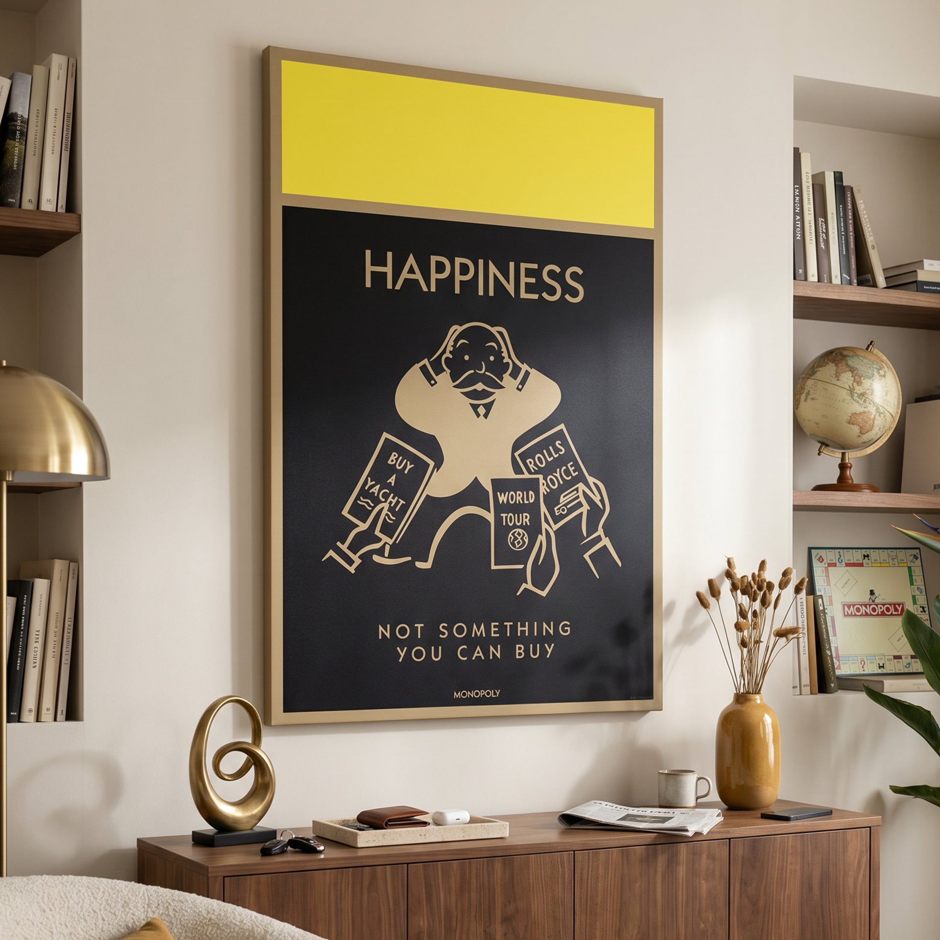 Monopoly - Happiness - Gold