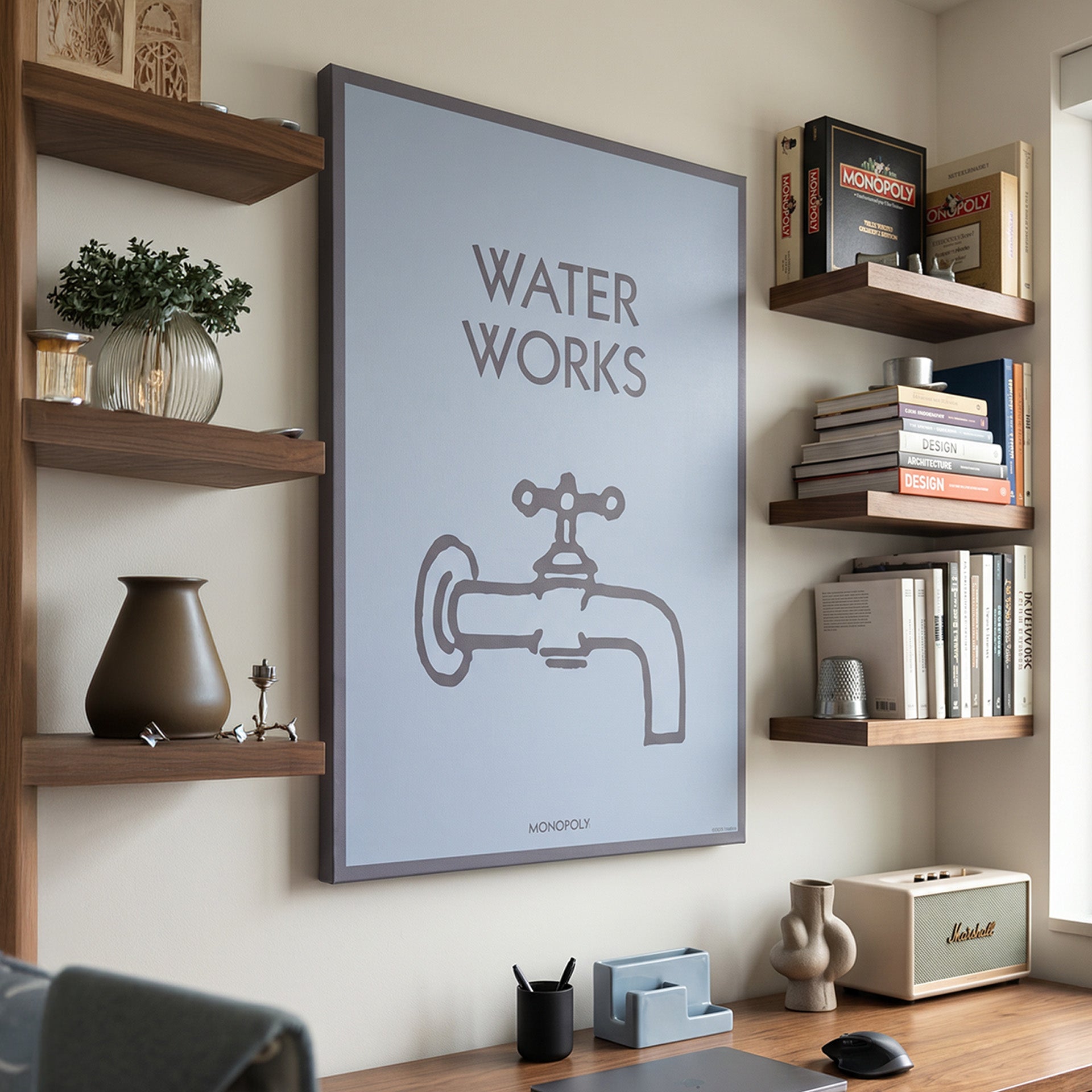 Monopoly - Water Works - Pastel