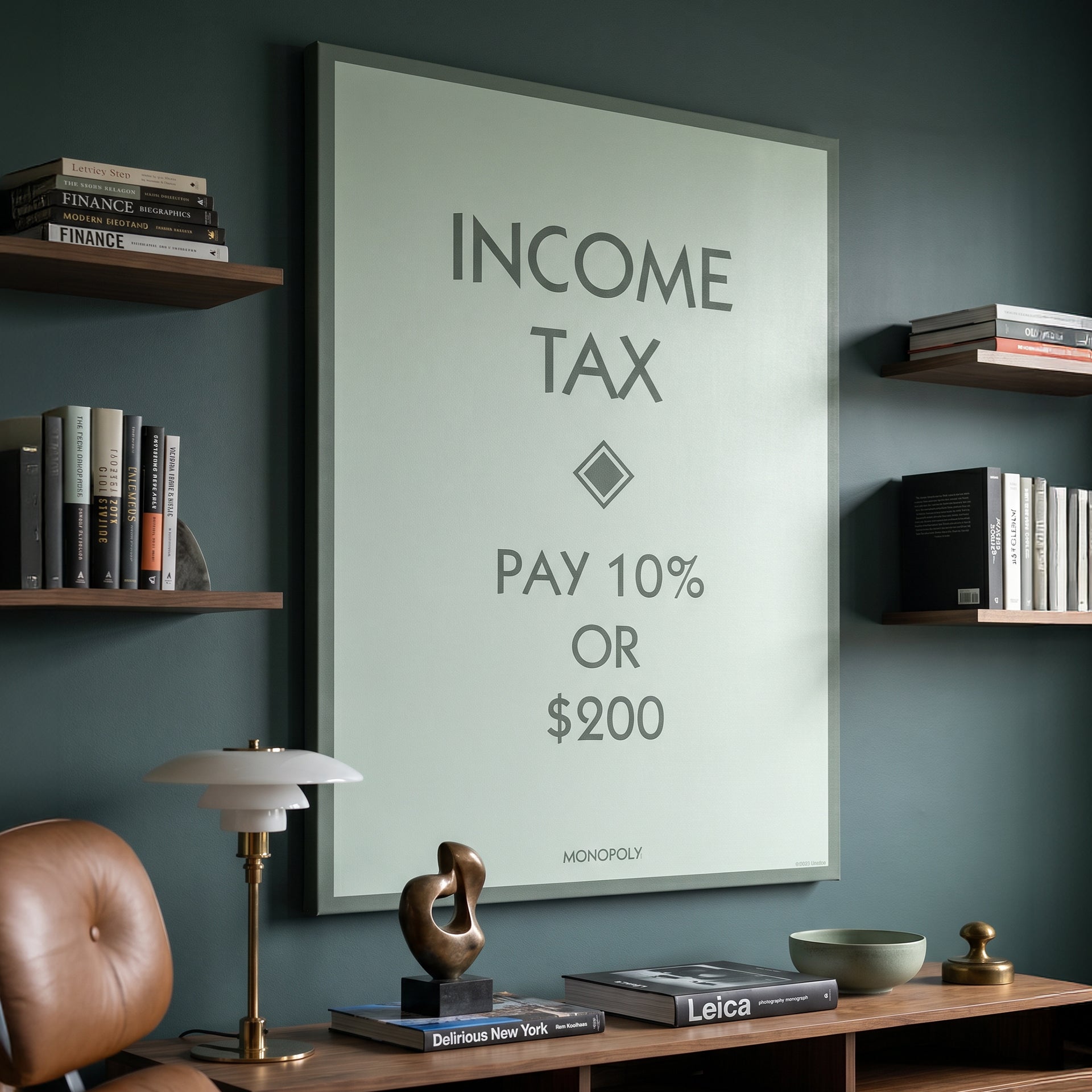 Monopoly - Income Tax - Pastel
