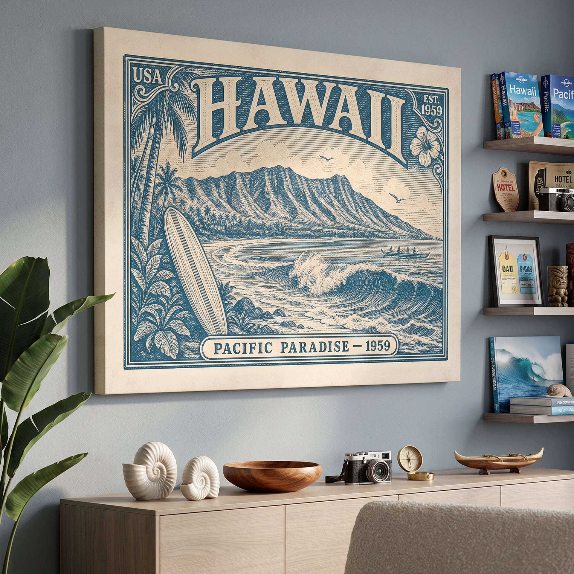 Hawaii Postage Stamp