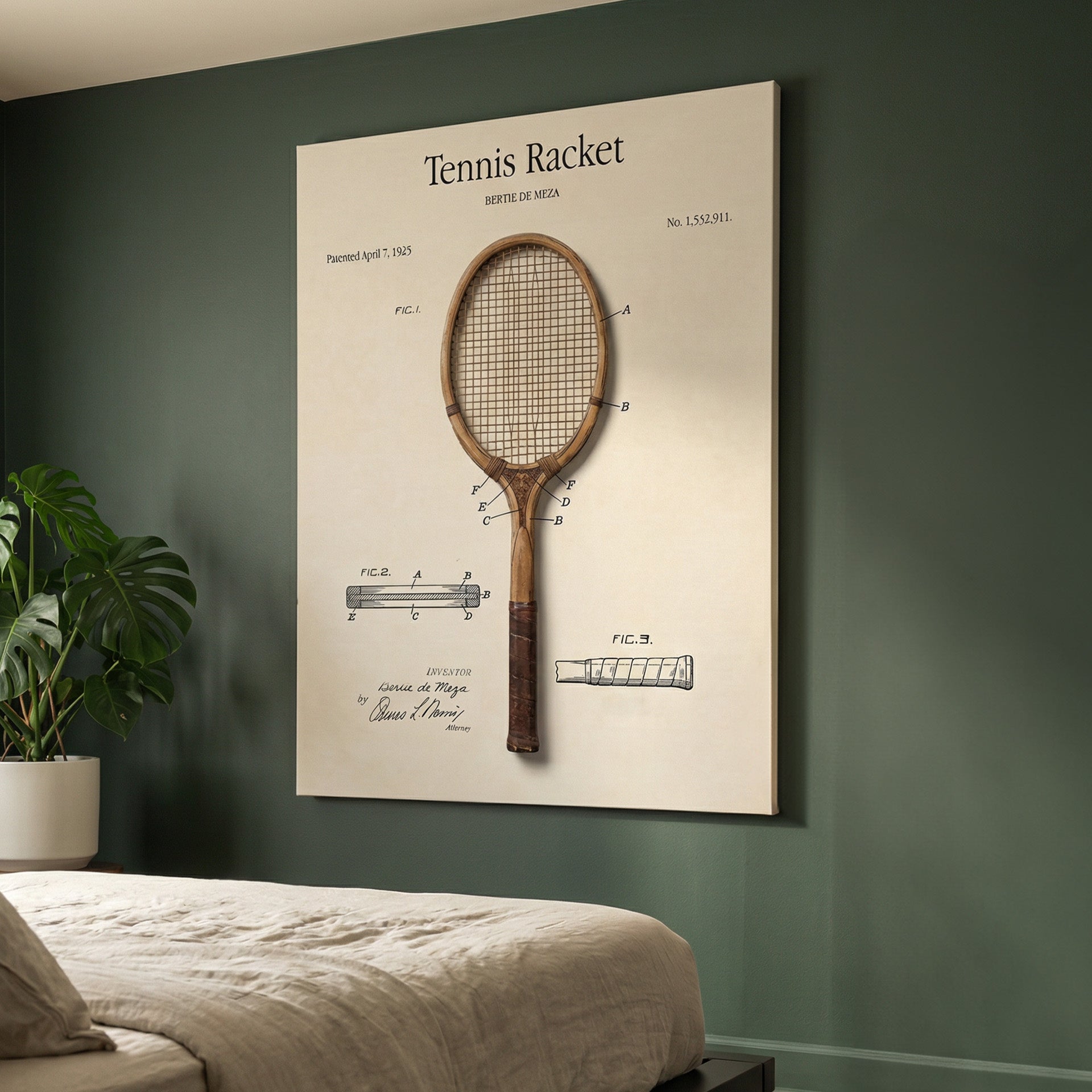 Tennis Racket Patent
