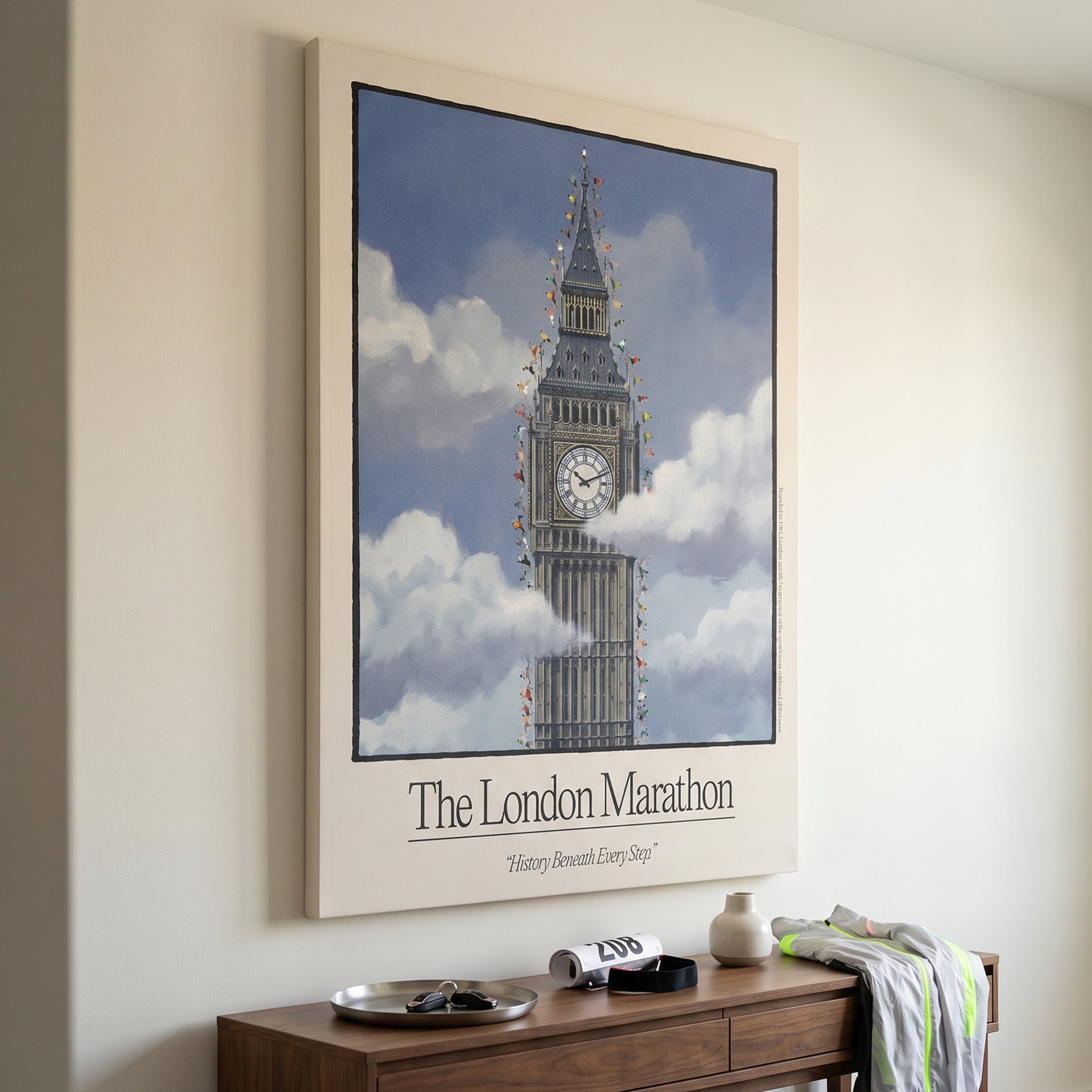 London Marathon - Vintage Poster