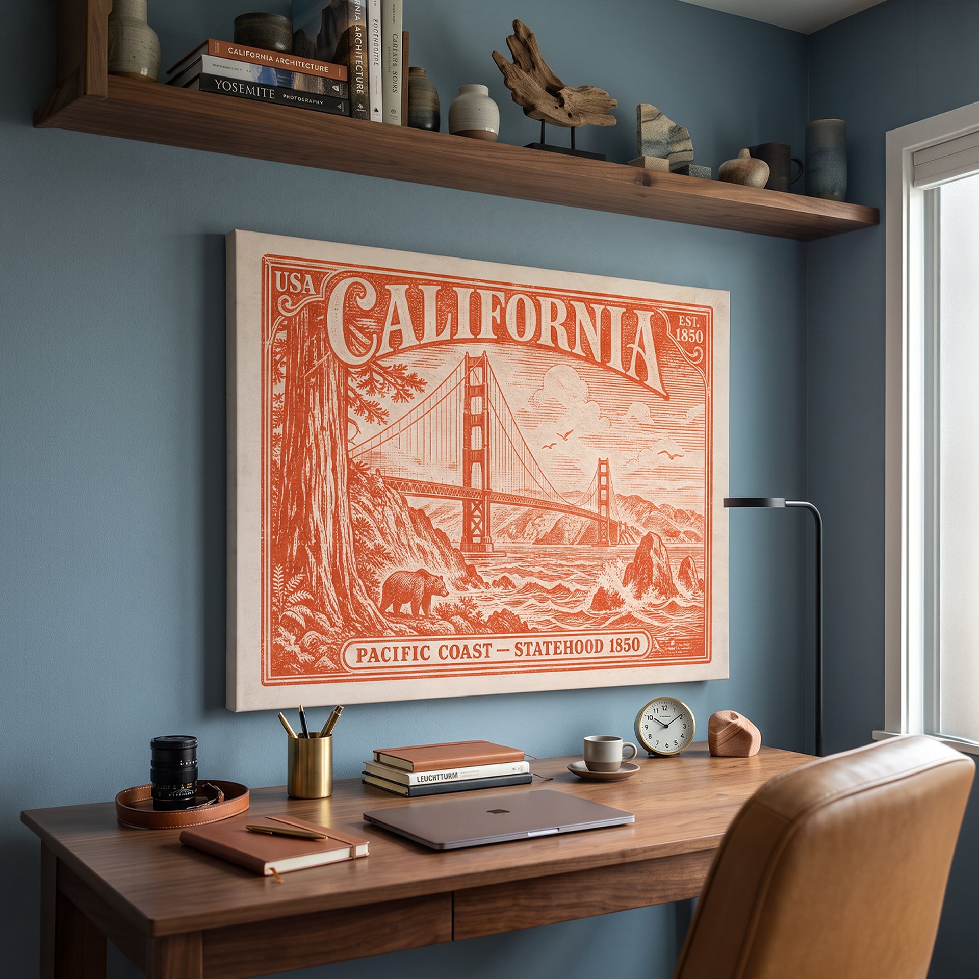 California Postage Stamp