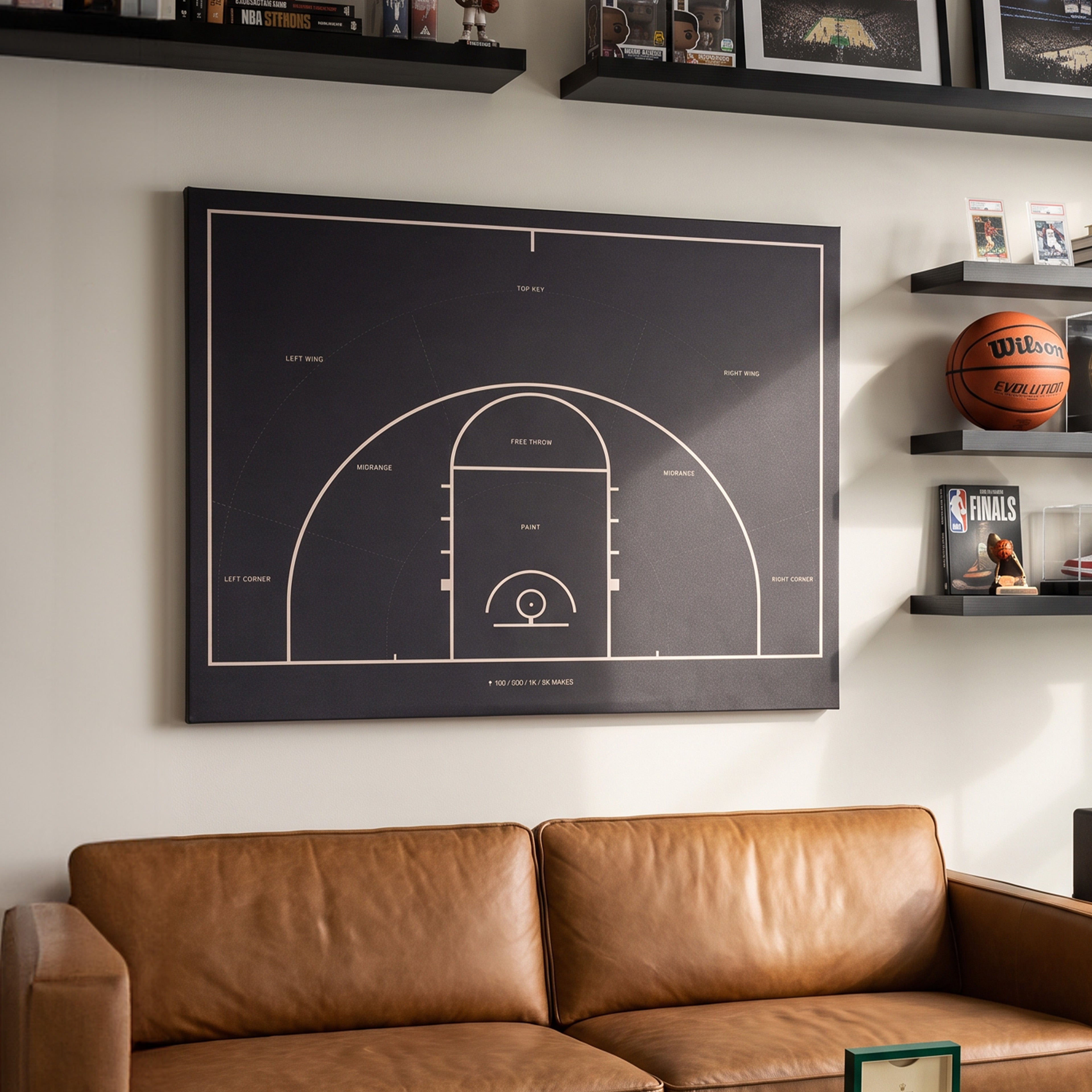 Basketball Push Pin