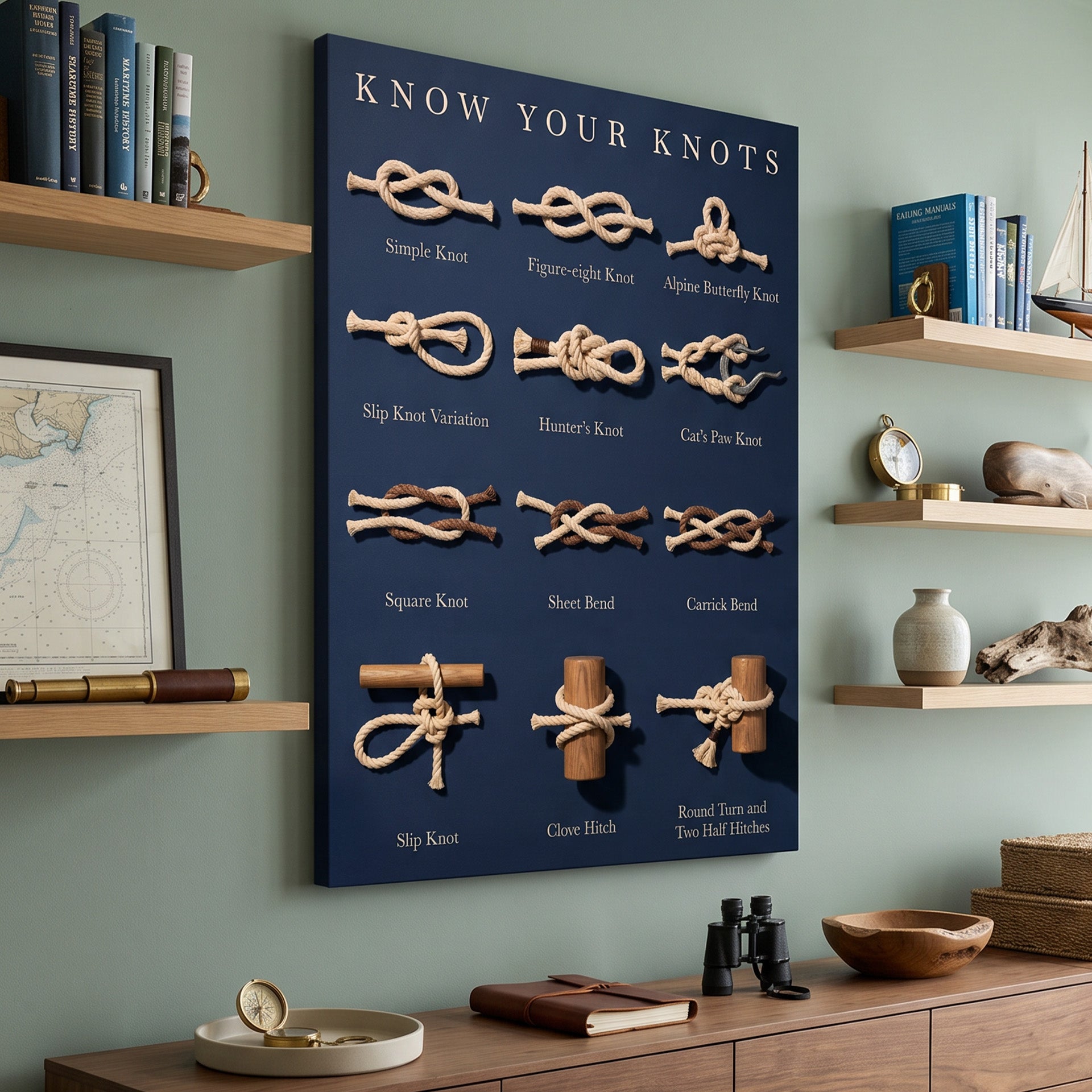 Know Your Knots Blue