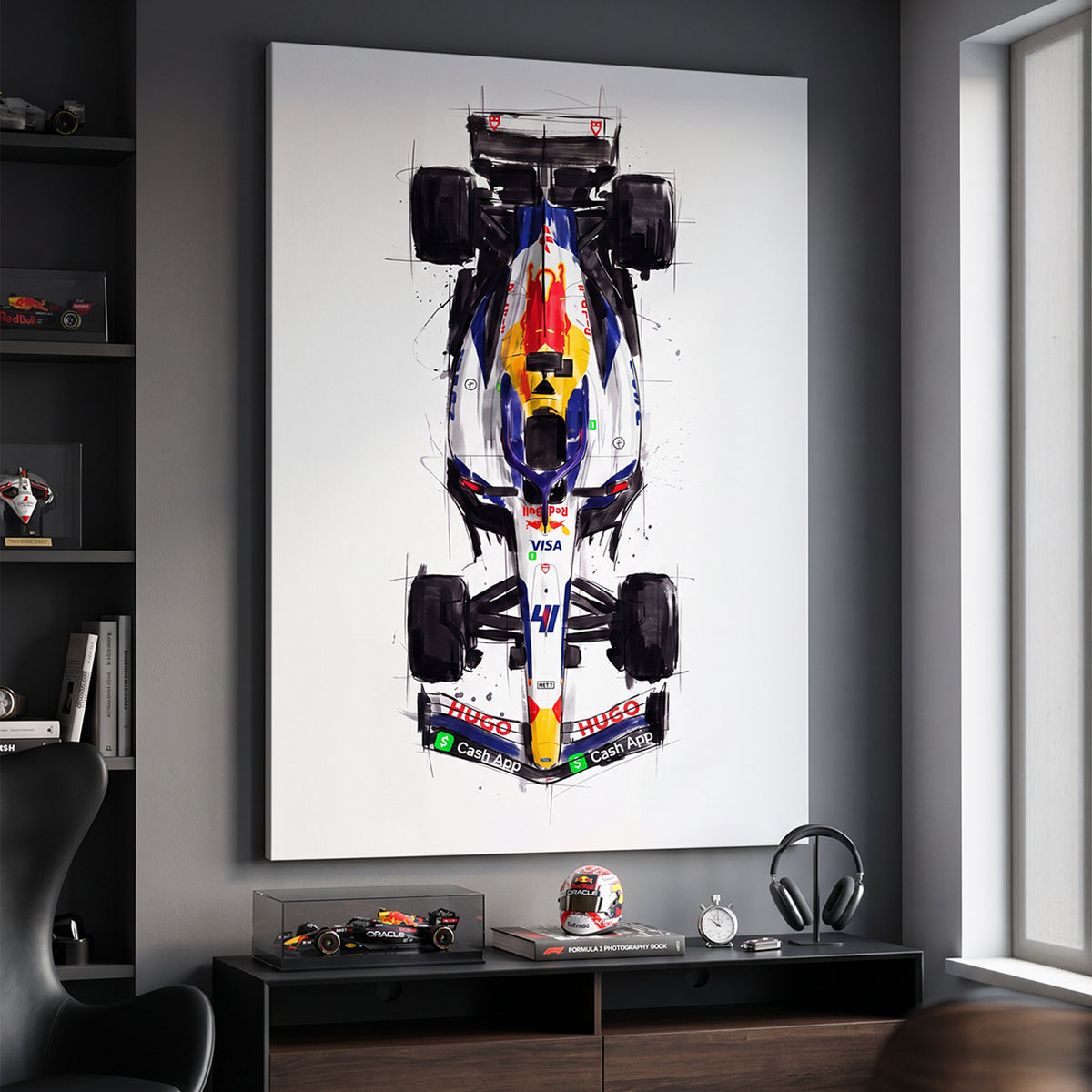 Red Bull Watercolor