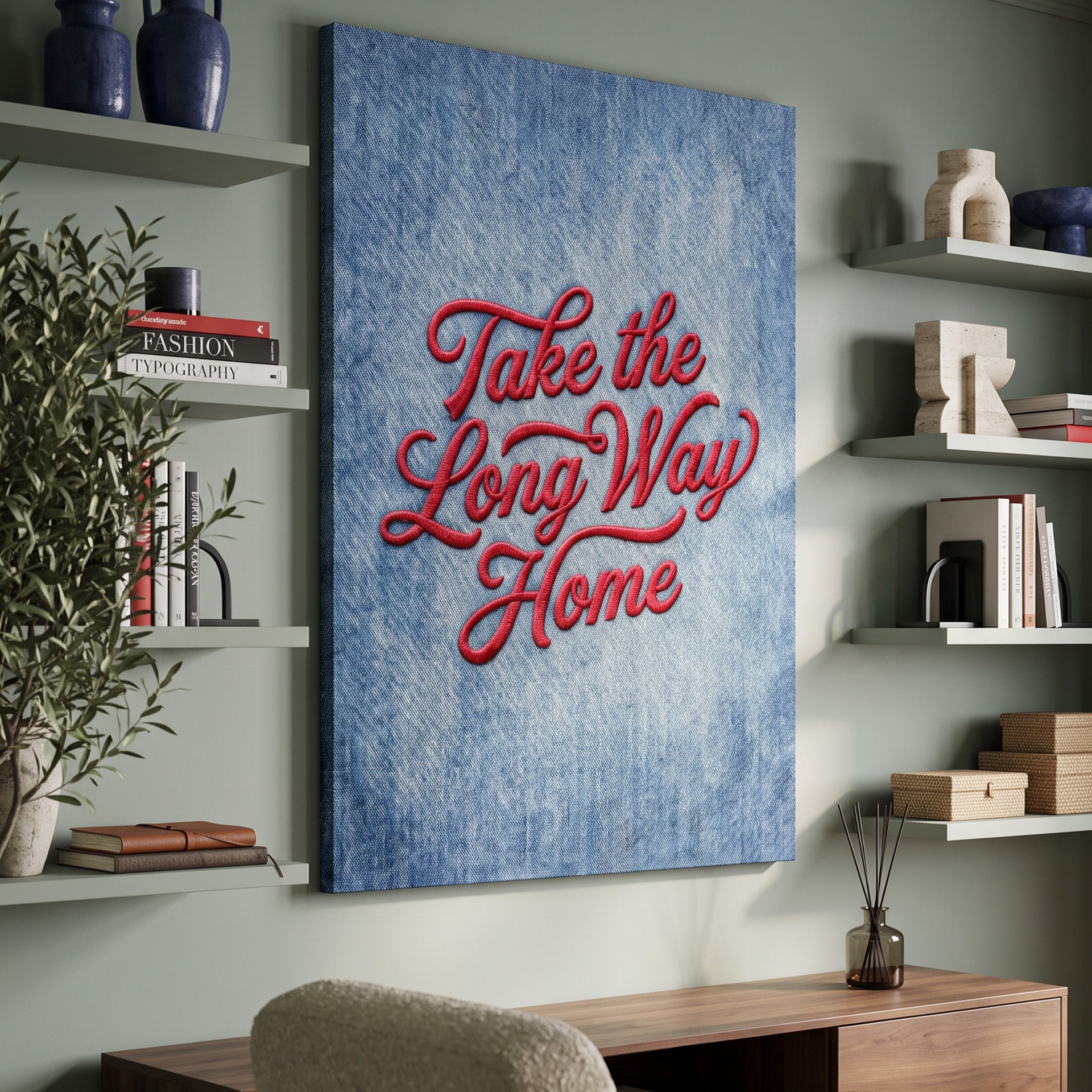 Take the Long Way Home Denim