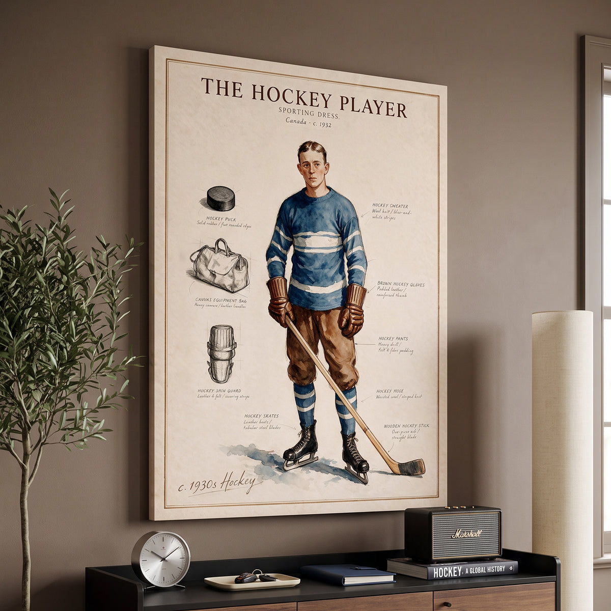 The Hockey Player