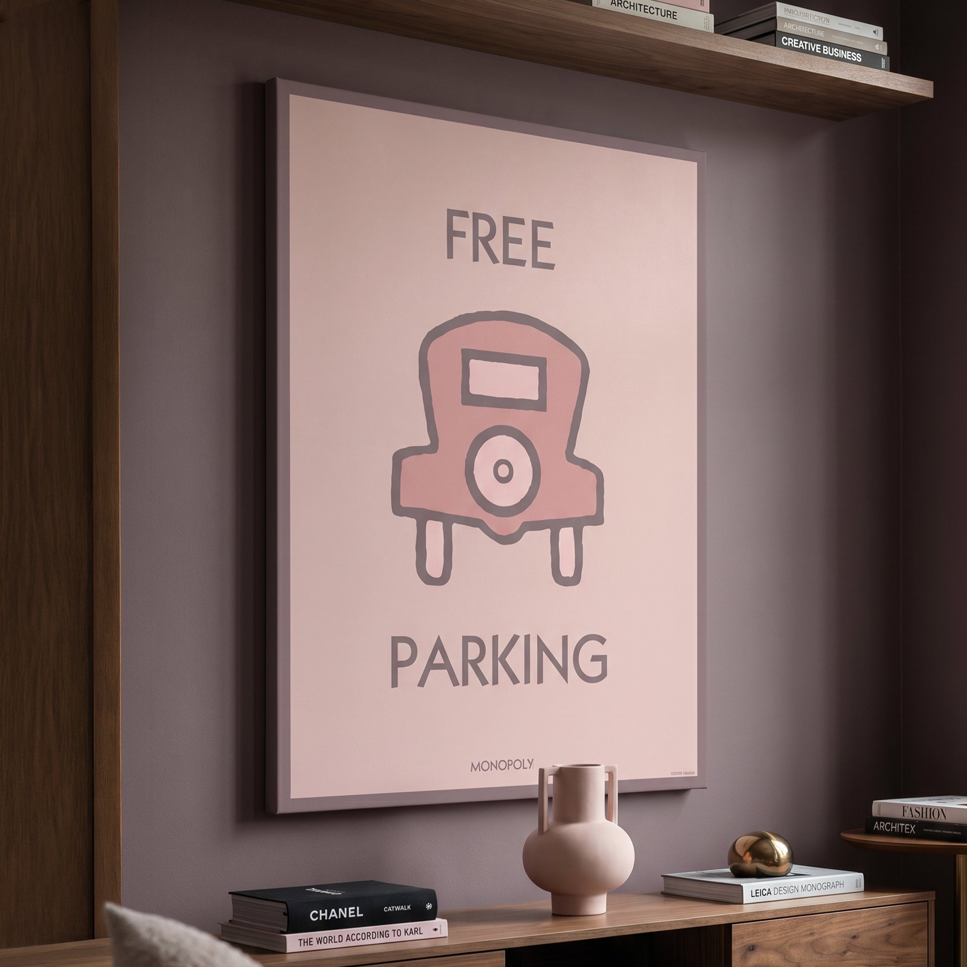 Monopoly - Free Parking - Pastel