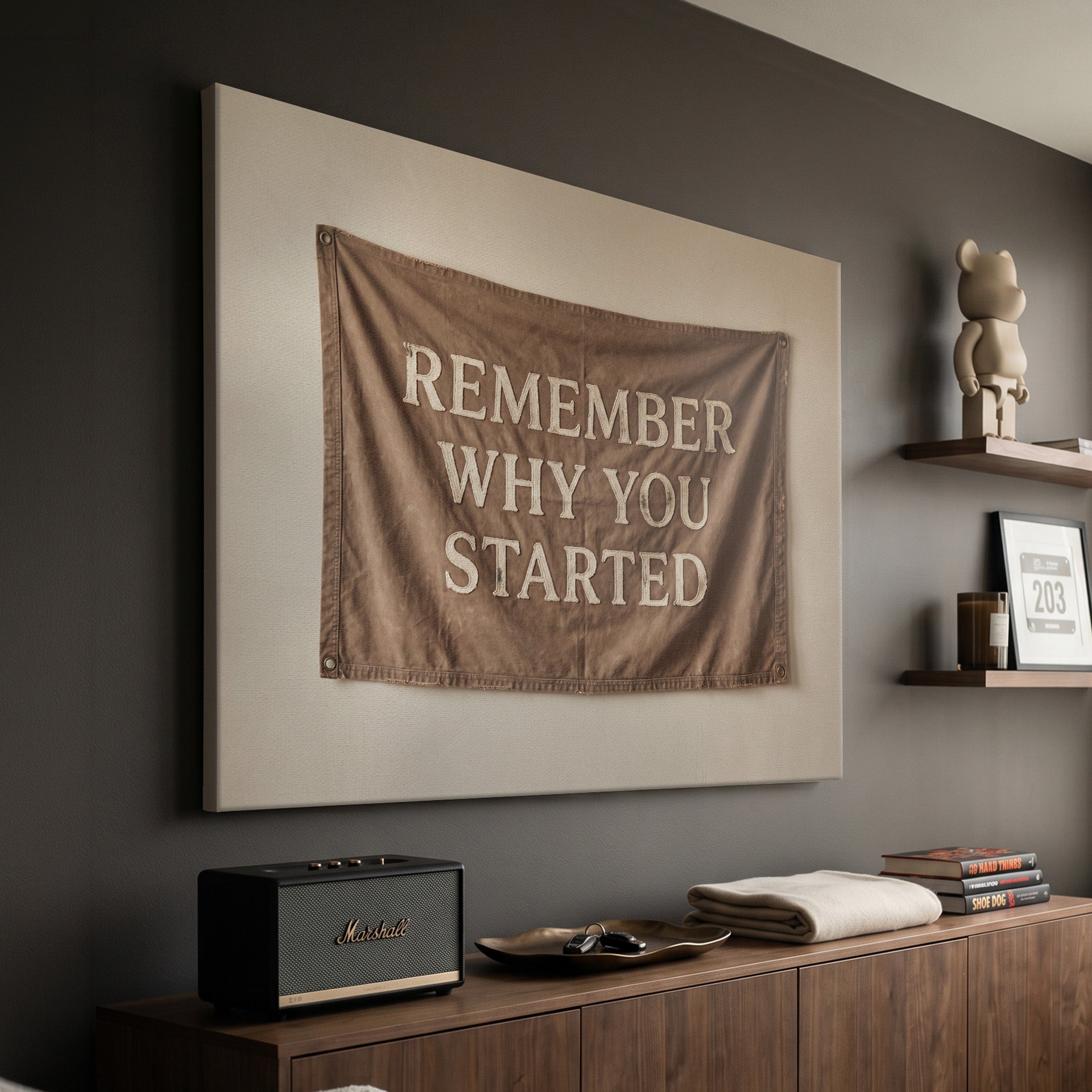 Remember Why You Started - Flag